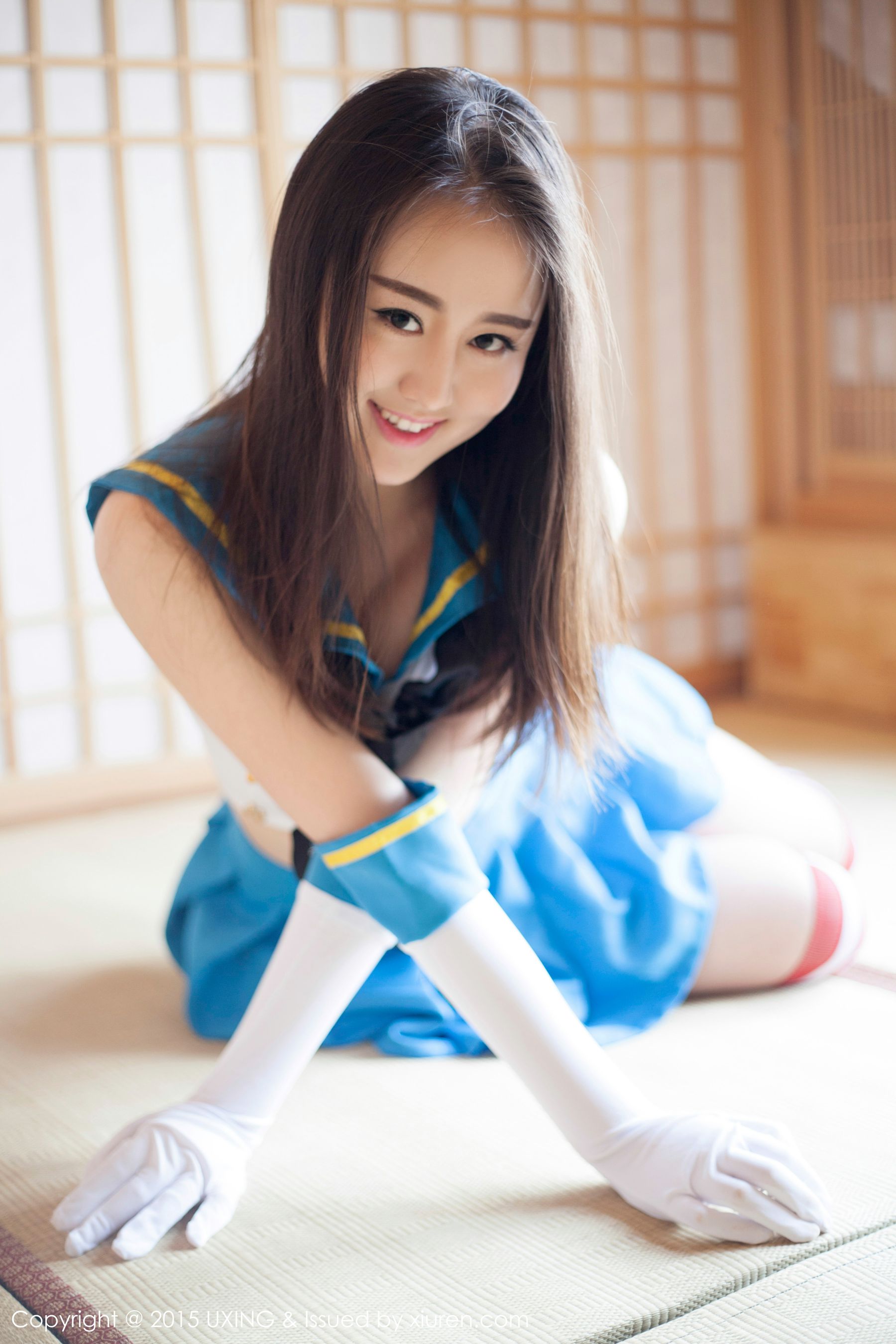 Romi王朝朝 – 美少女校服系列写真集 UXING优星馆 Vol.005 [62P]