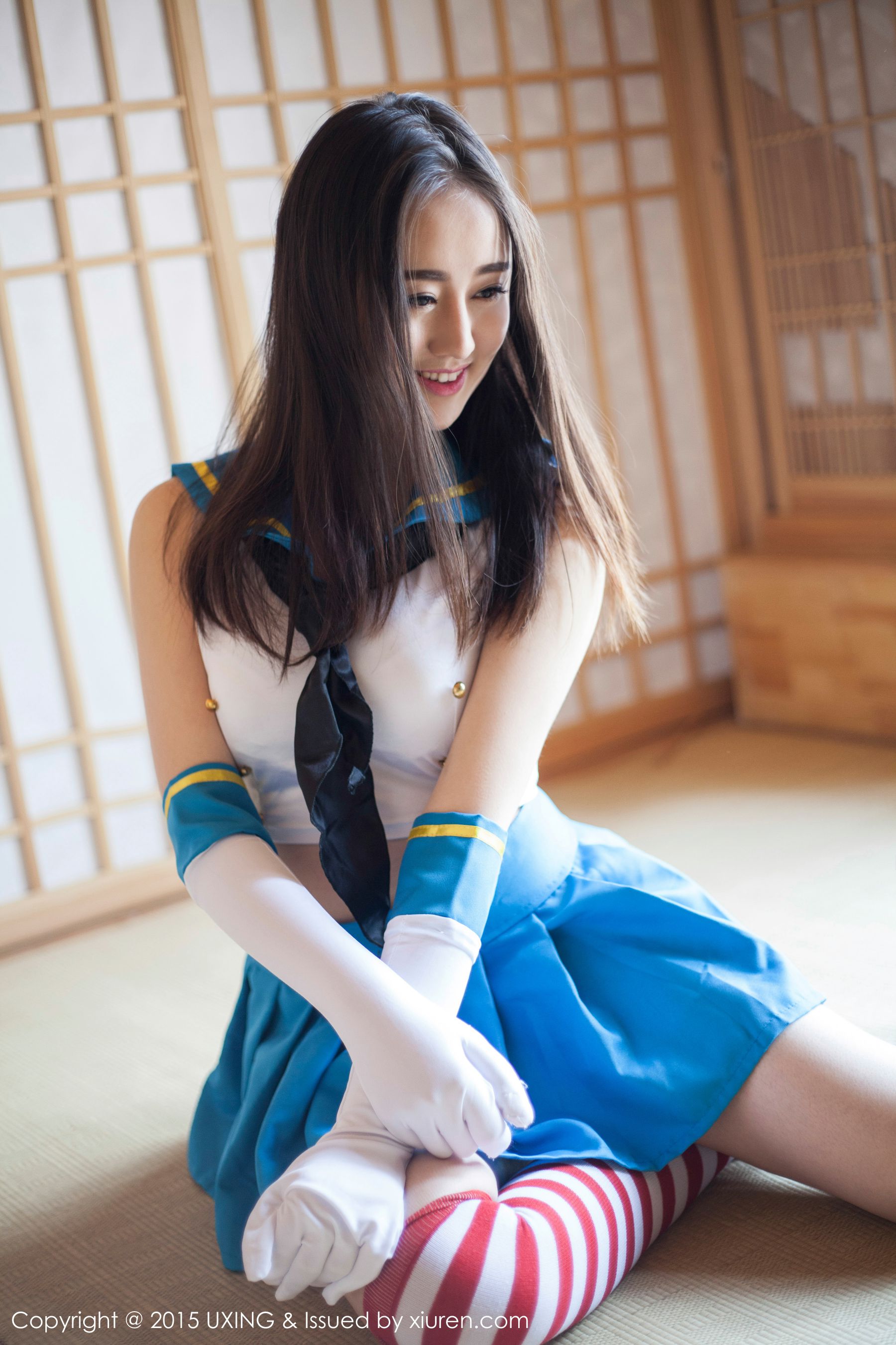 Romi王朝朝 – 美少女校服系列写真集 UXING优星馆 Vol.005 [62P]
