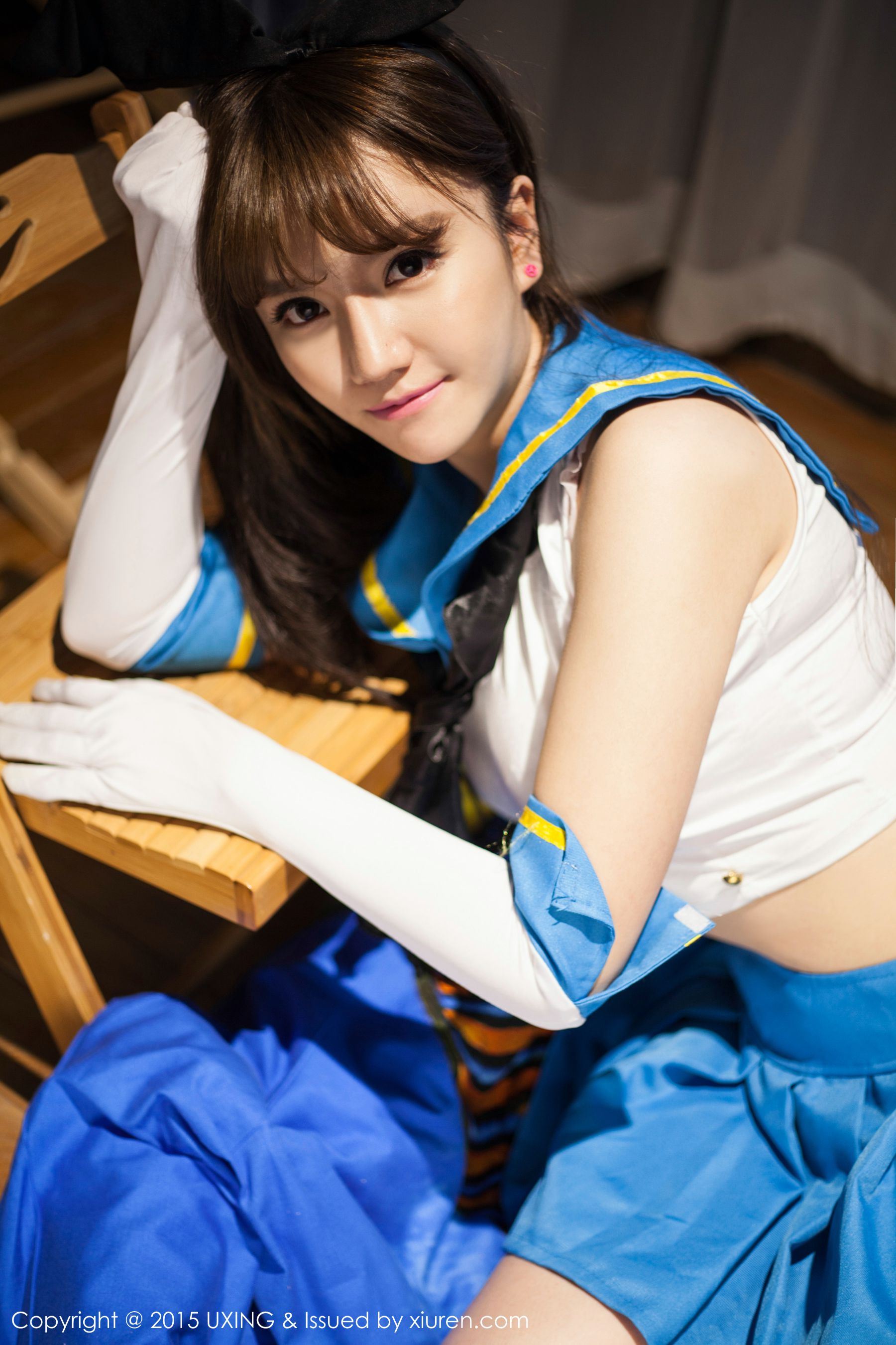 艾西Ashley – 极品清新女神写真集 UXING优星馆 Vol.007 [52P]