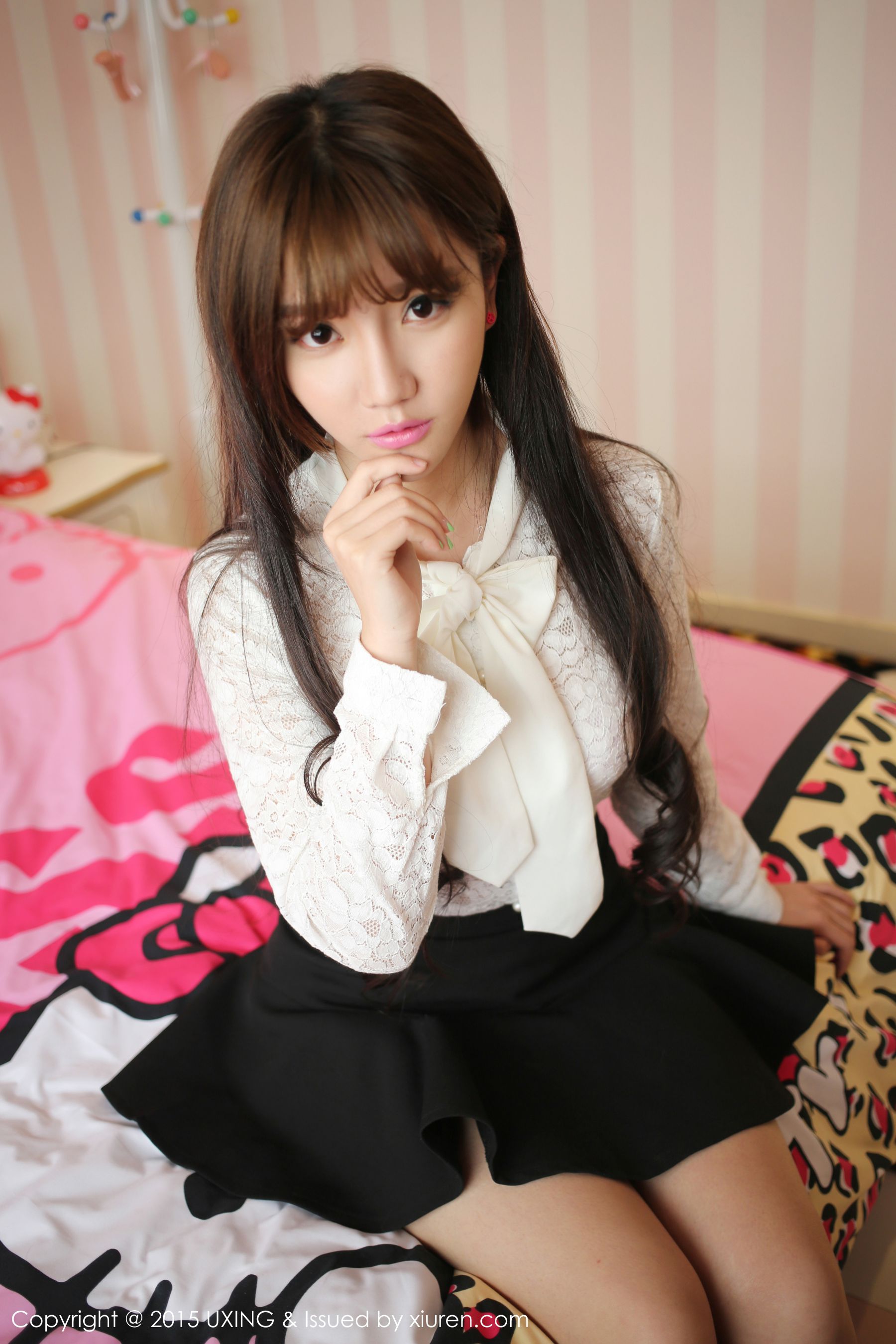 艾西Ashley – 极品清新女神写真集 UXING优星馆 Vol.007 [52P]