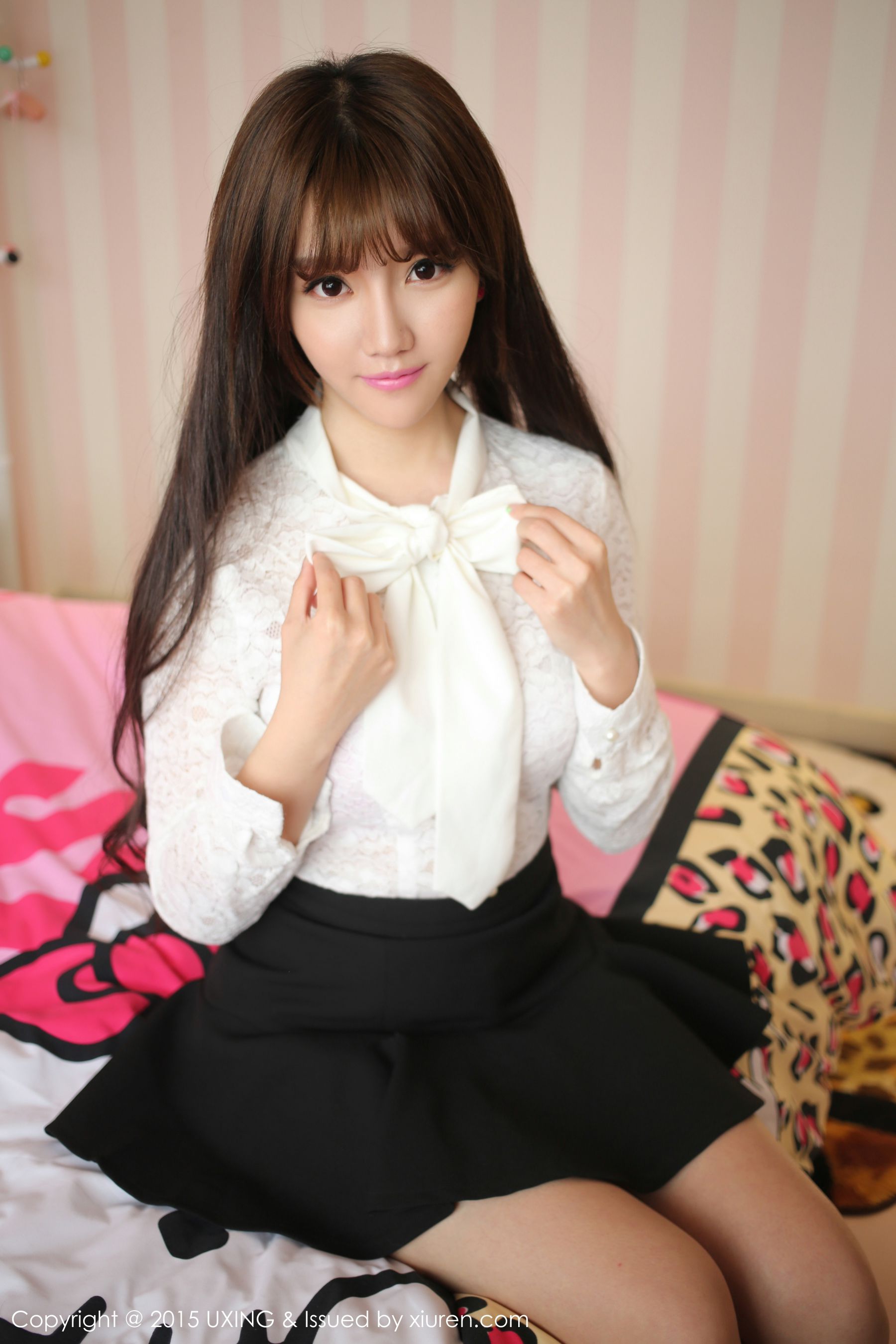 艾西Ashley – 极品清新女神写真集 UXING优星馆 Vol.007 [52P]