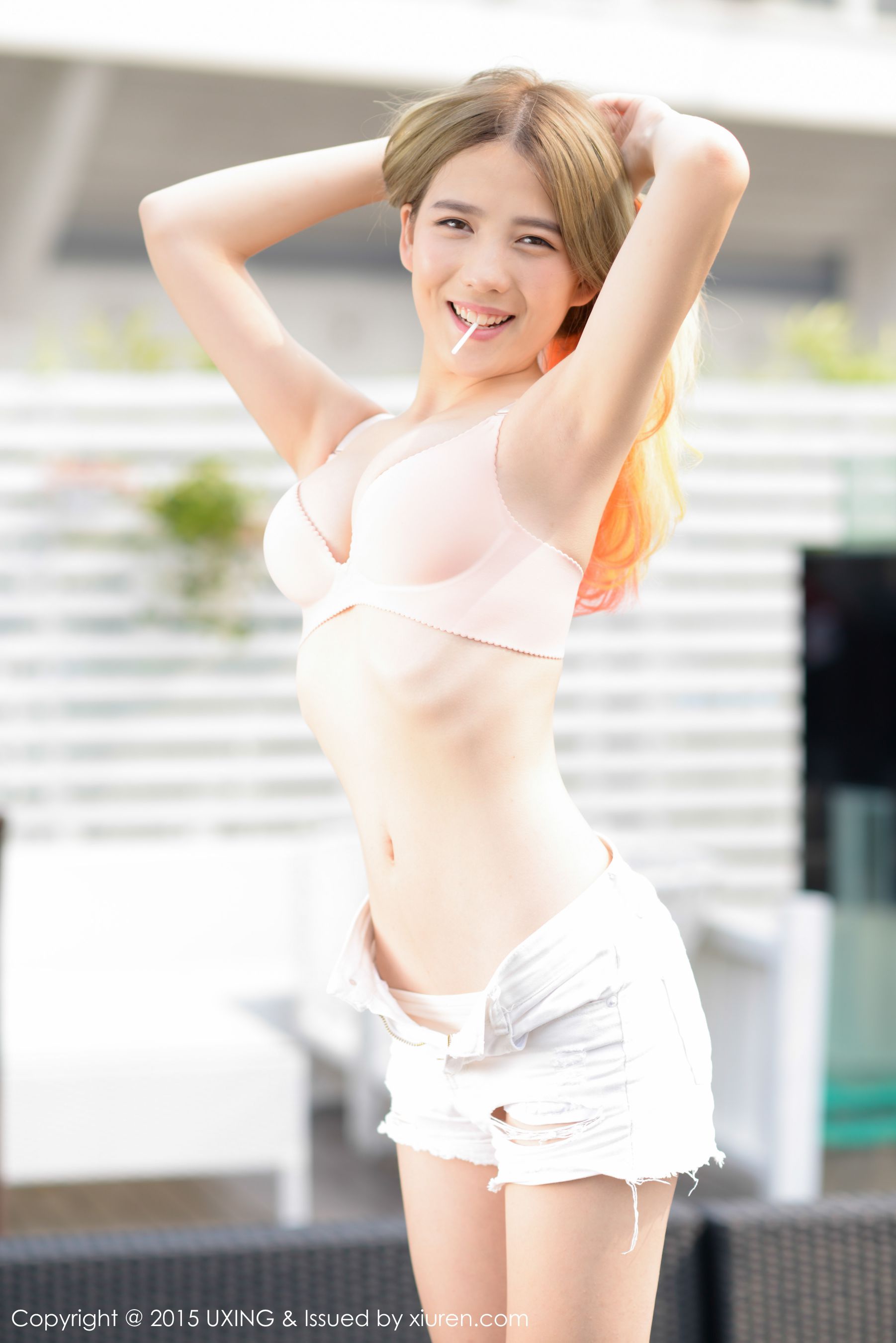 懒桃子 – 嫩妹子的诱惑 UXING优星馆 Vol.028 写真集 [56P]
