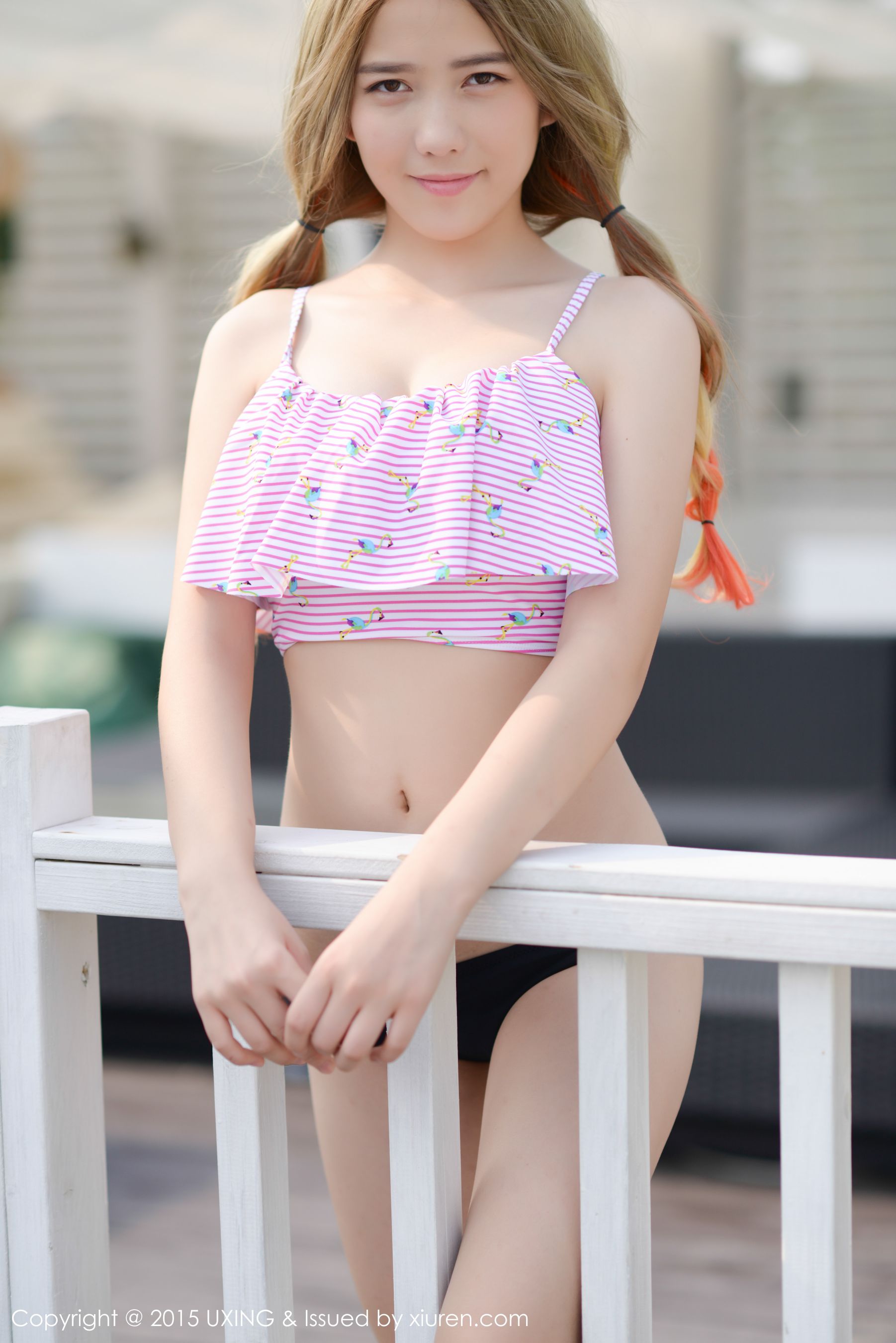 懒桃子 – 清新妹子俏皮诱惑 UXING优星馆 Vol.032 写真集 [50P]