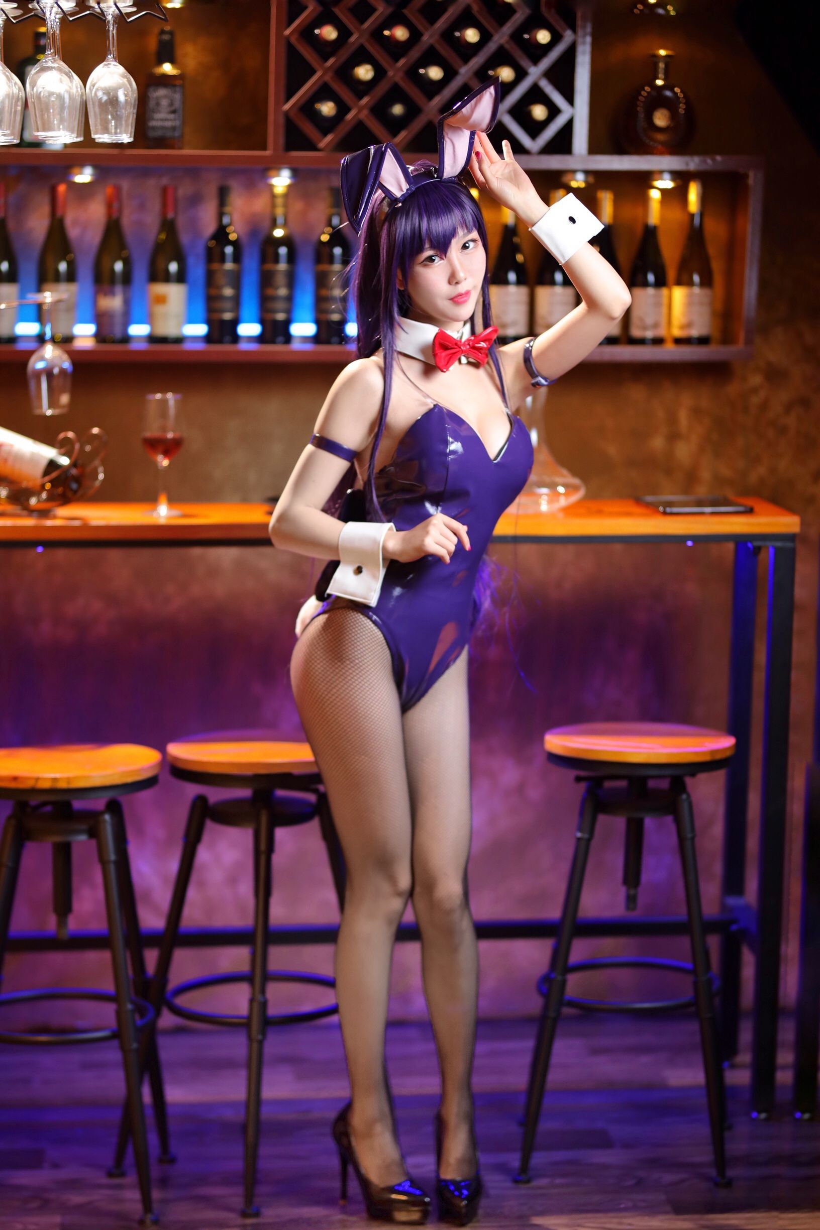 抖娘-利世 – 霞之丘诗羽 兔女郎 [40P]