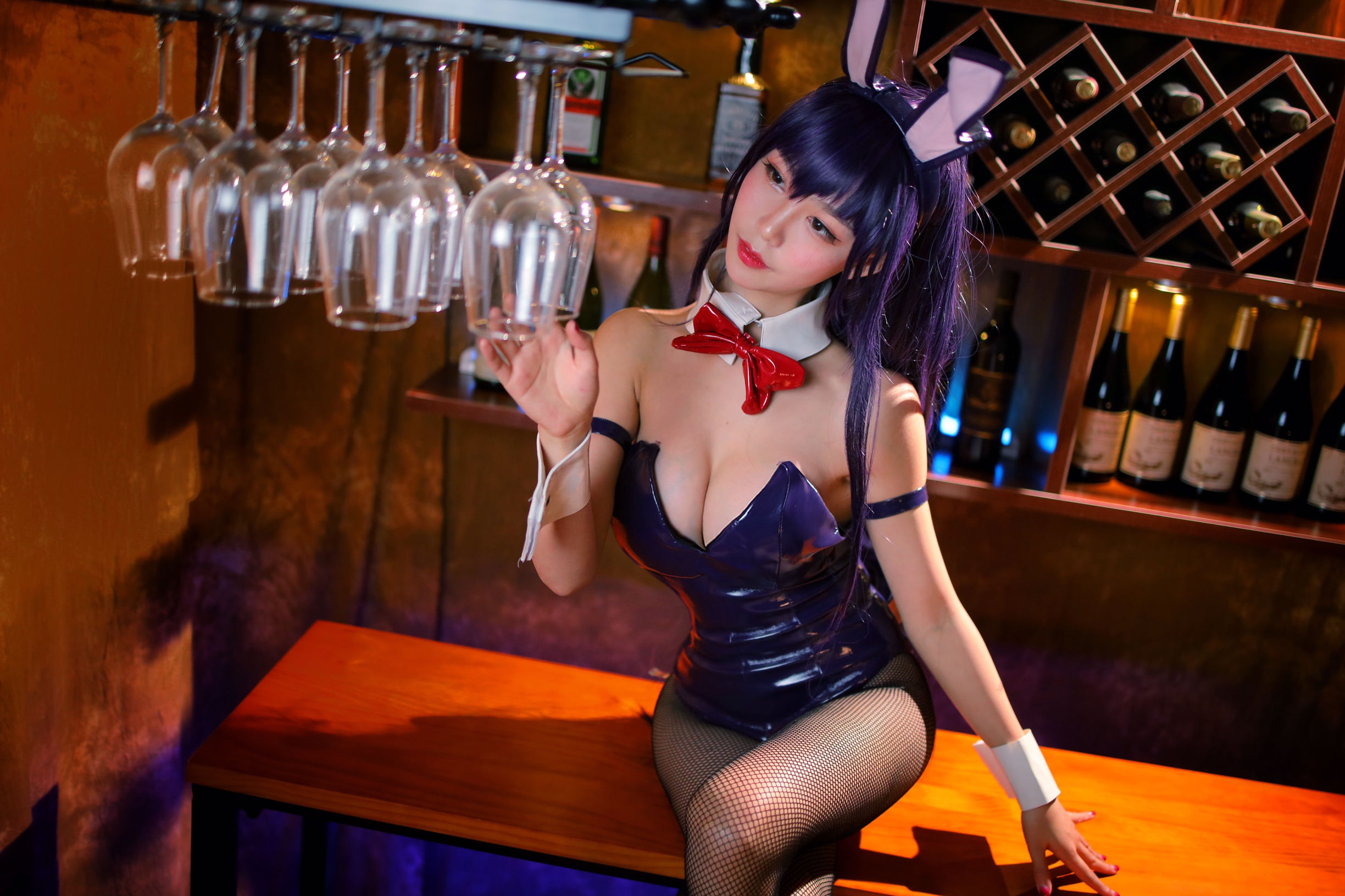 抖娘-利世 – 霞之丘诗羽 兔女郎 [40P]