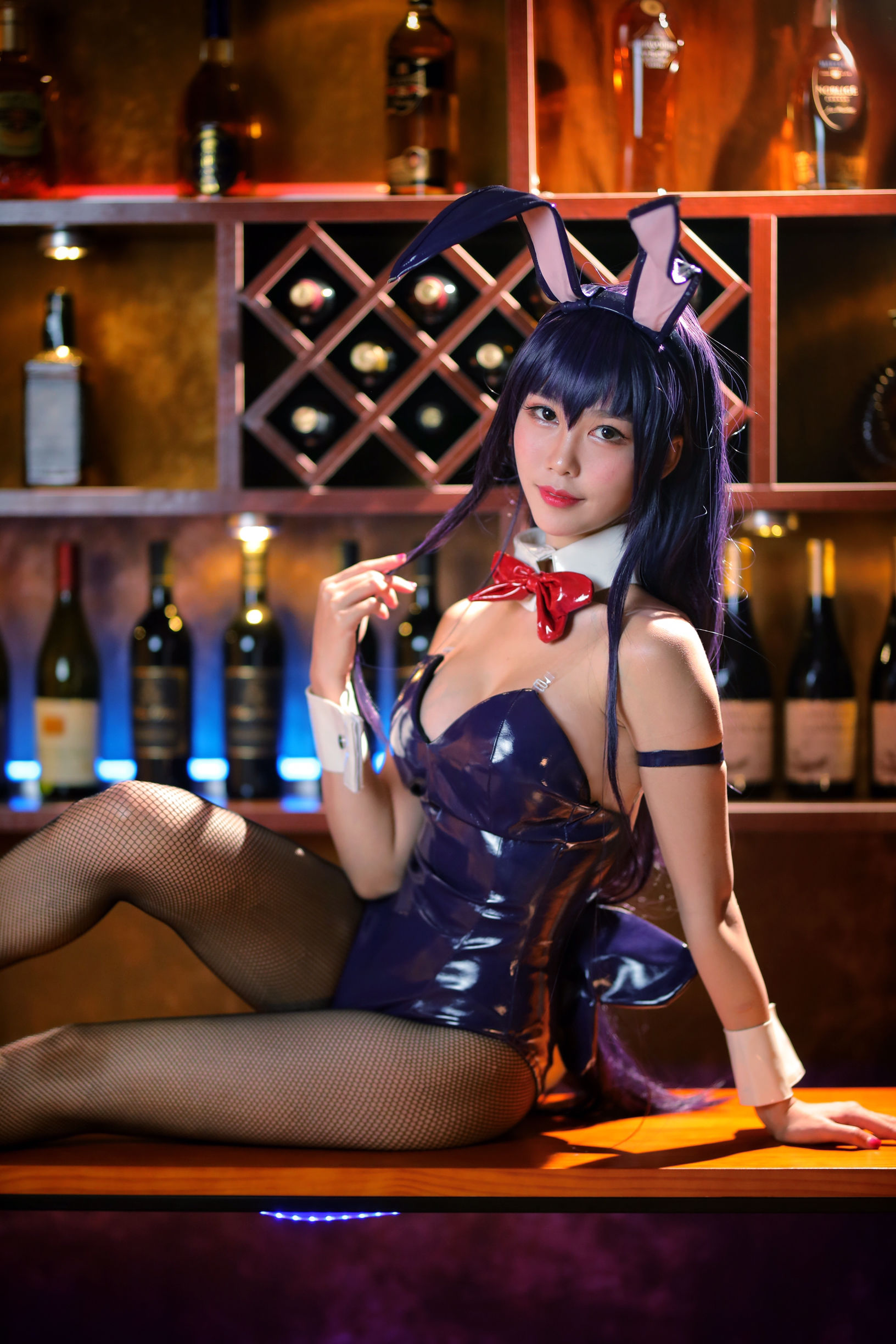 抖娘-利世 – 霞之丘诗羽 兔女郎 [40P]