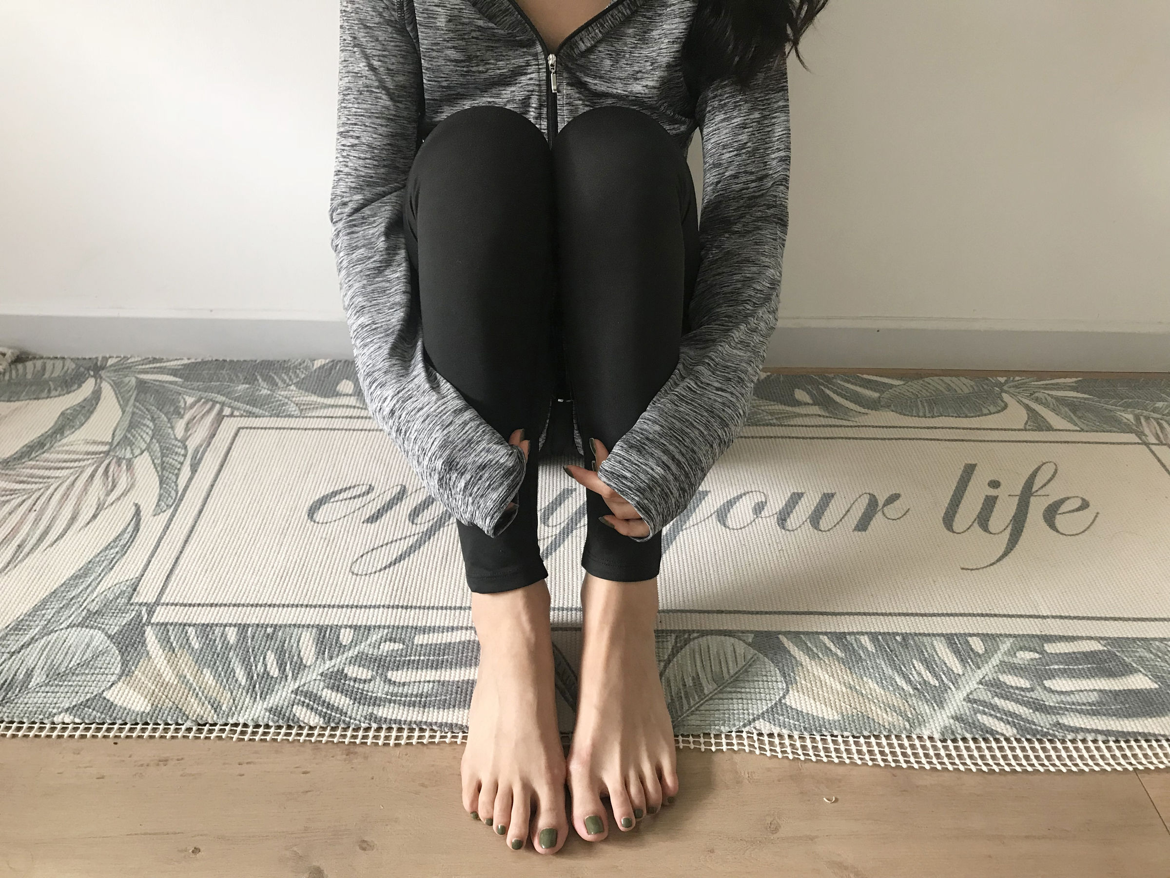 安乔乔儿(Nia乔乔) No.019 健身房白袜 [135P]