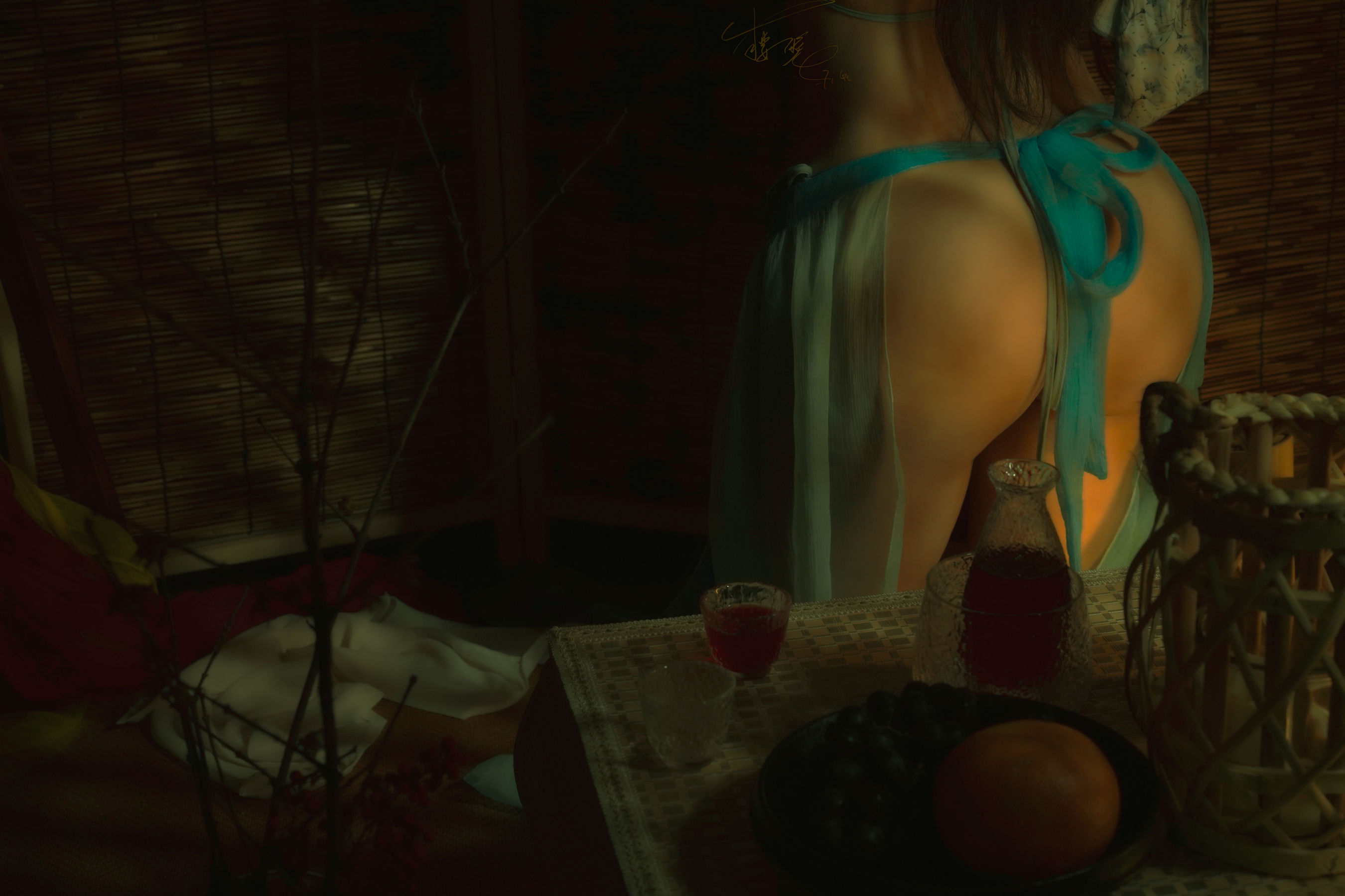 网络红人樱晚gigi – 青鸾 [22P]