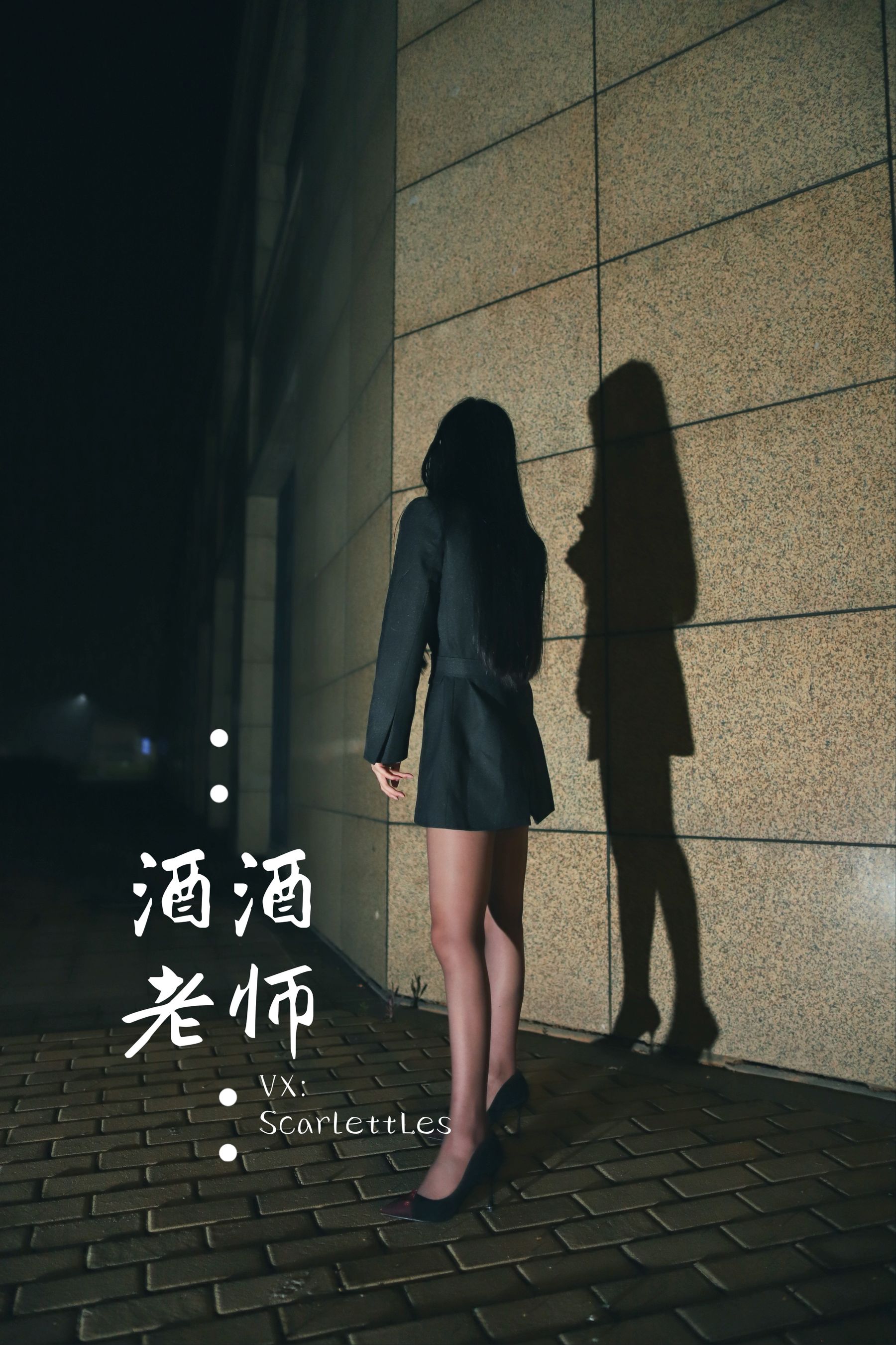 酒酒老师 – 司机先生，喜欢紫色丝吗？ [74P]