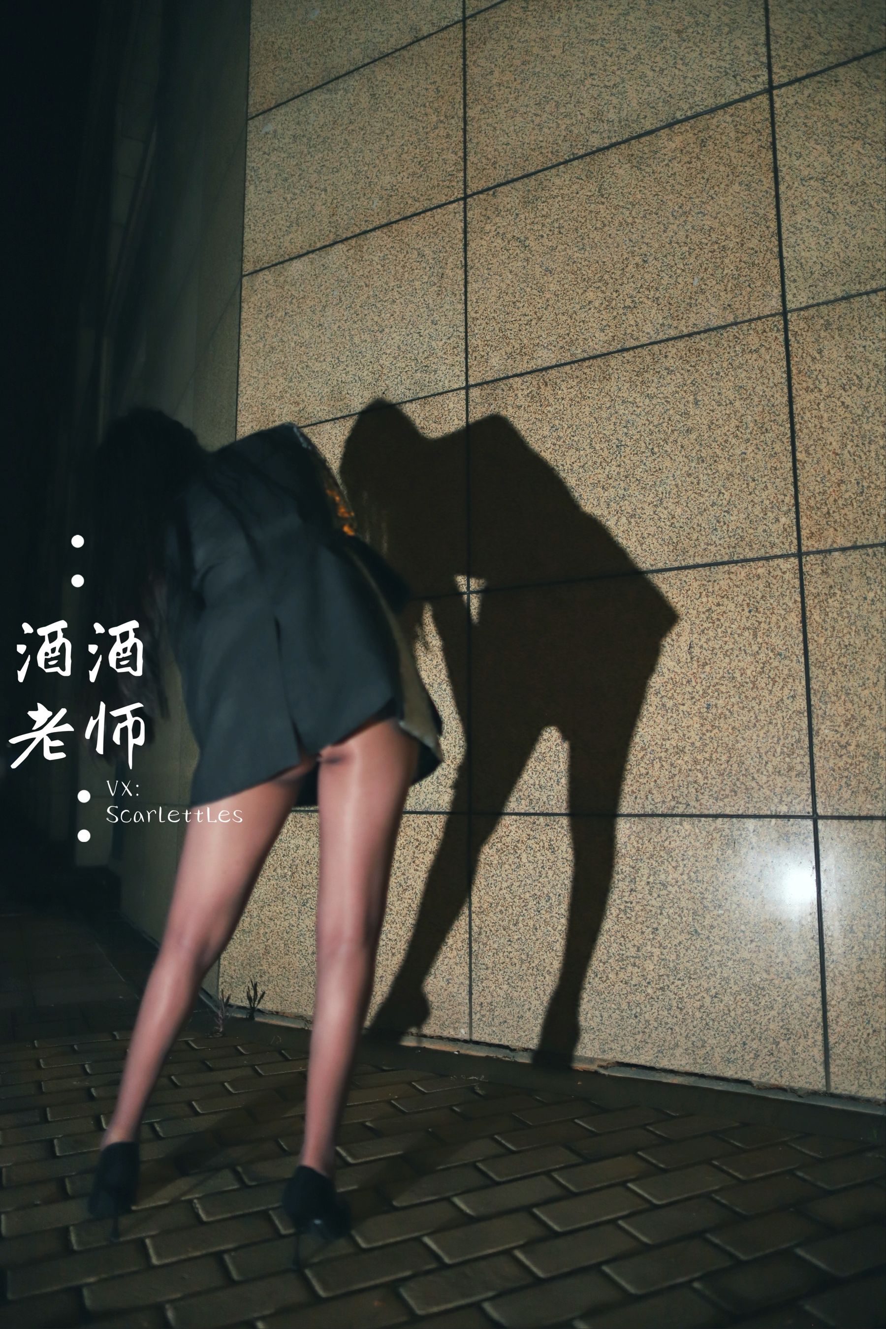 酒酒老师 – 司机先生，喜欢紫色丝吗？ [74P]