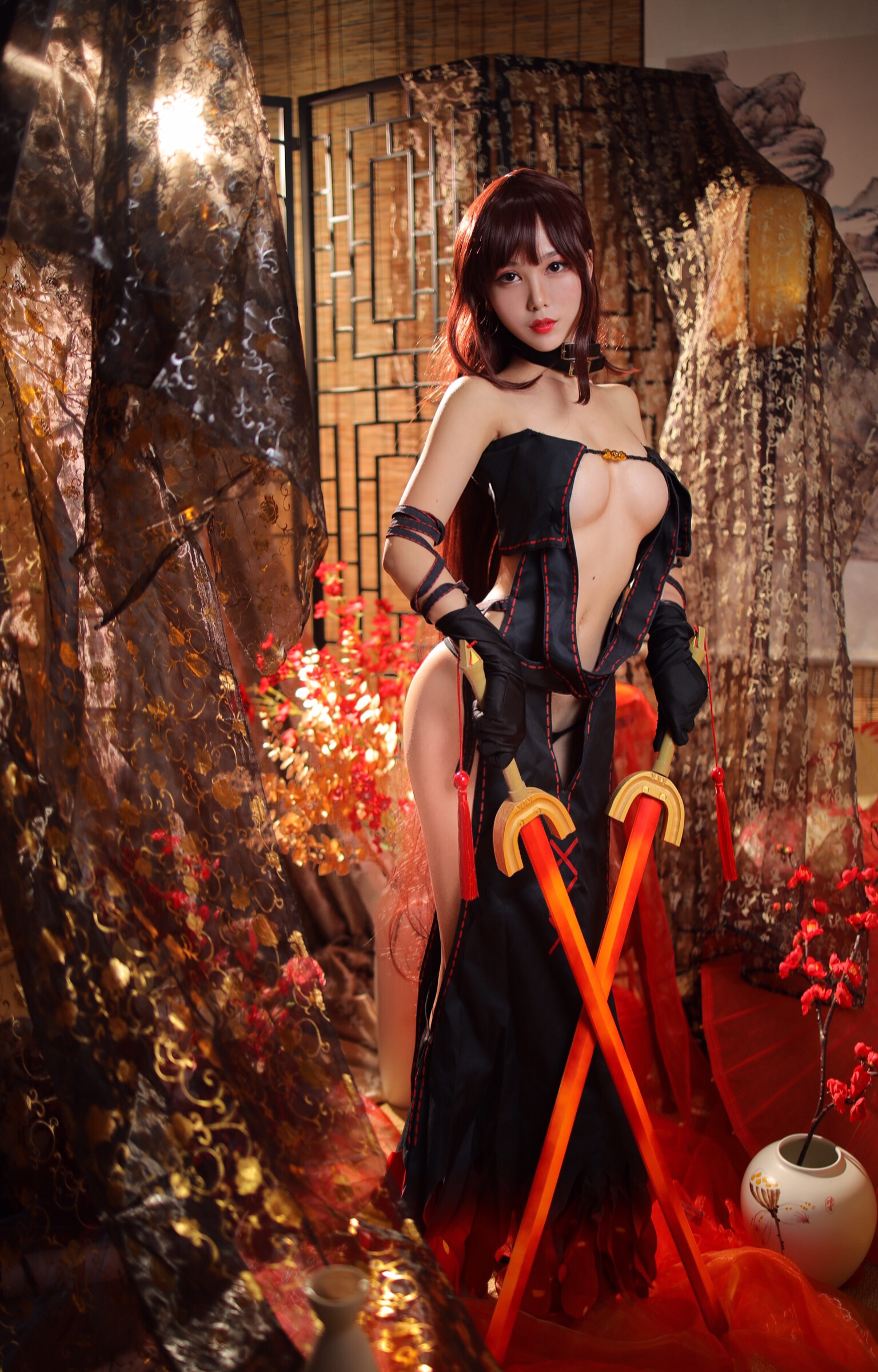 抖娘-利世图集 – 虞美人 [17P]