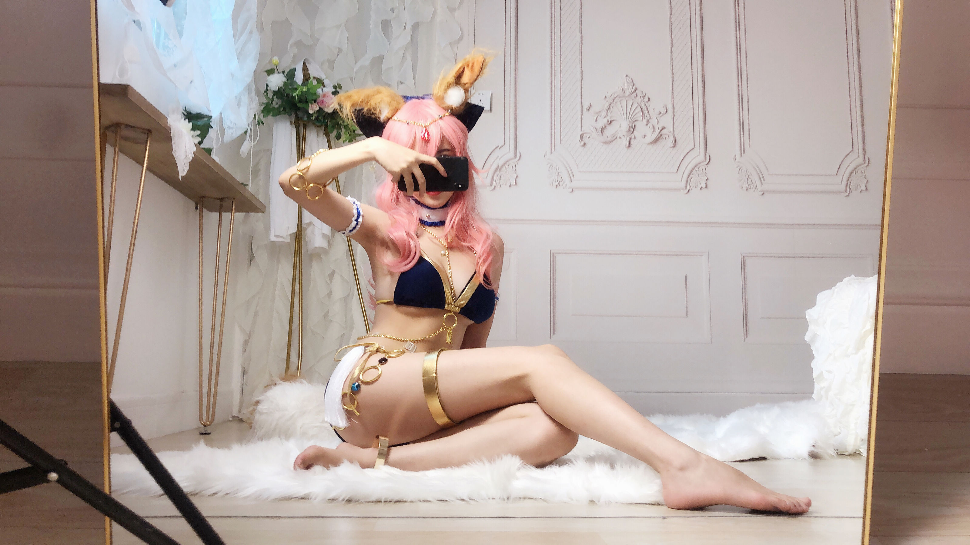 抖娘-利世 – 玉藻前 舞娘 [37P]