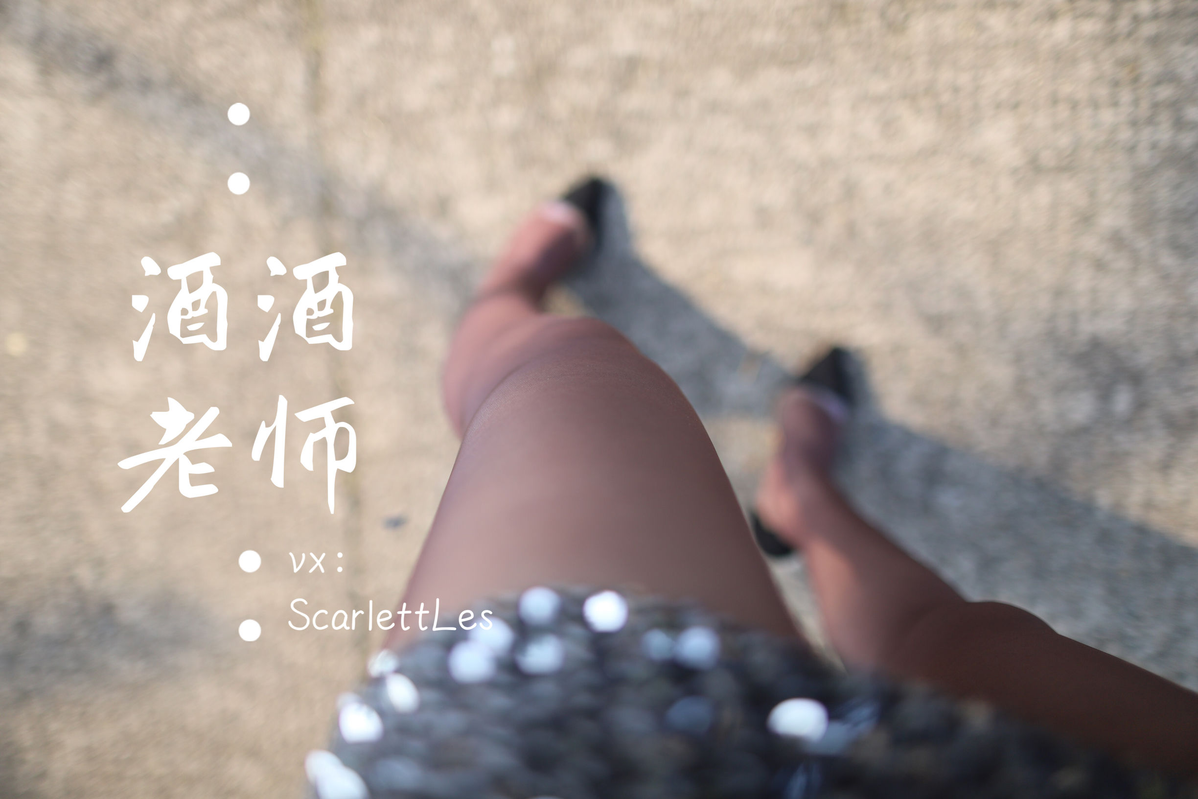 酒酒老师 – 老师的高丝暑假作业 [66P]