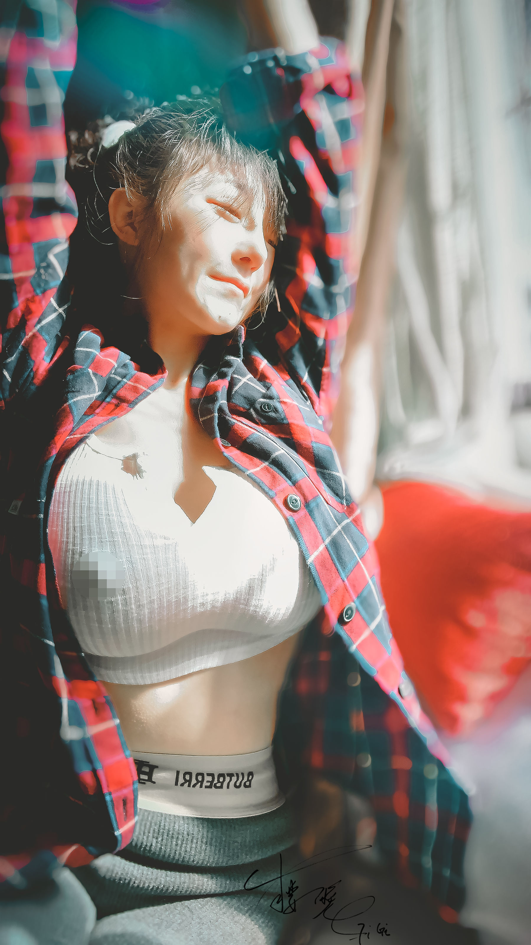 网络红人樱晚gigi – 风情 [24P]