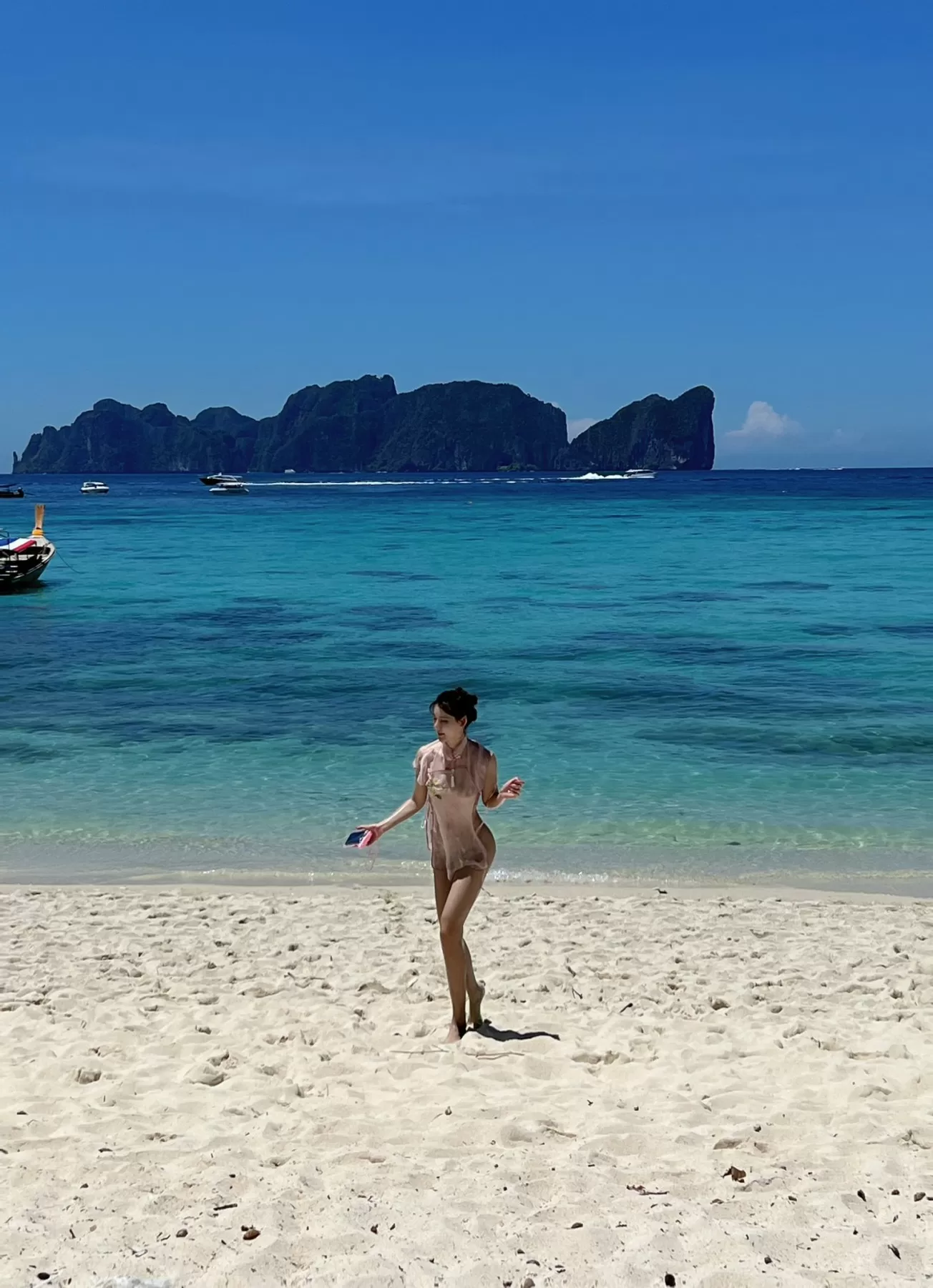 就是阿朱啊 – 紫色纱裙 [36P]