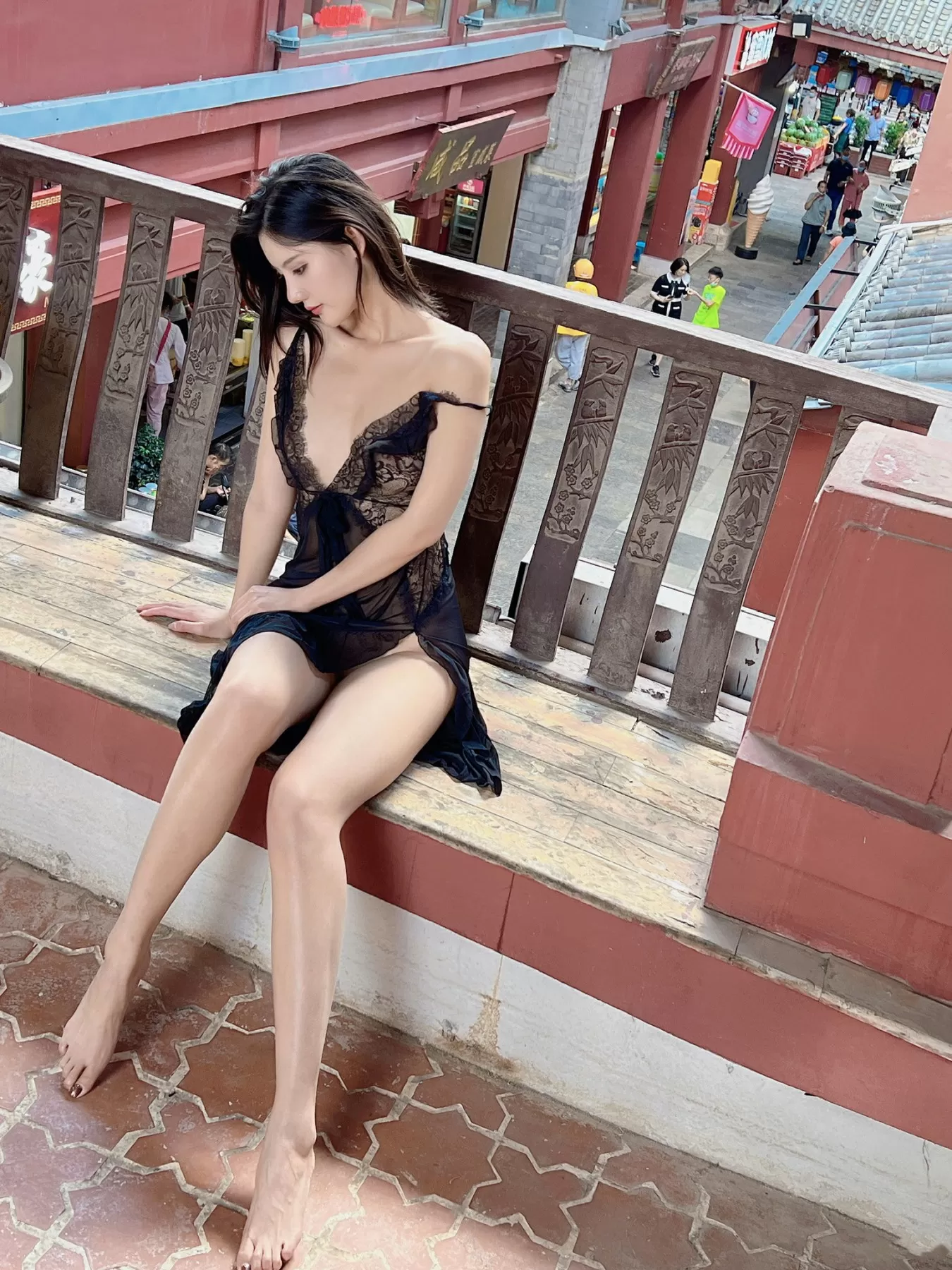 就是阿朱啊 – 人来人往 [18P]