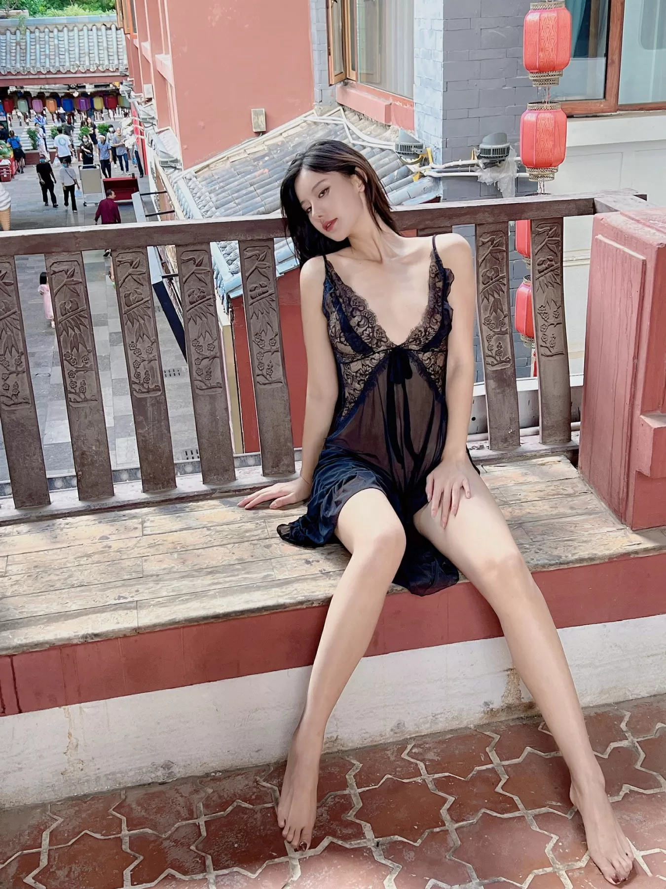 就是阿朱啊 – 人来人往 [18P]