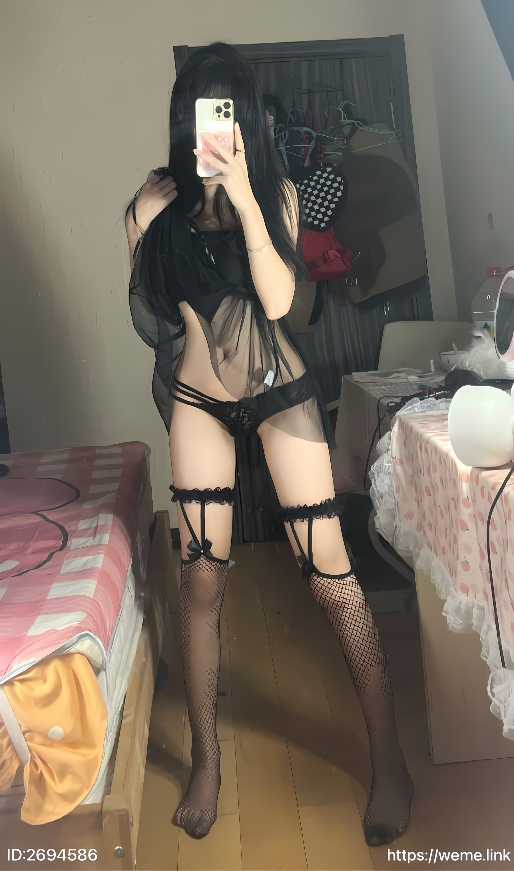 囧静 – 蕾丝套装 [23P]