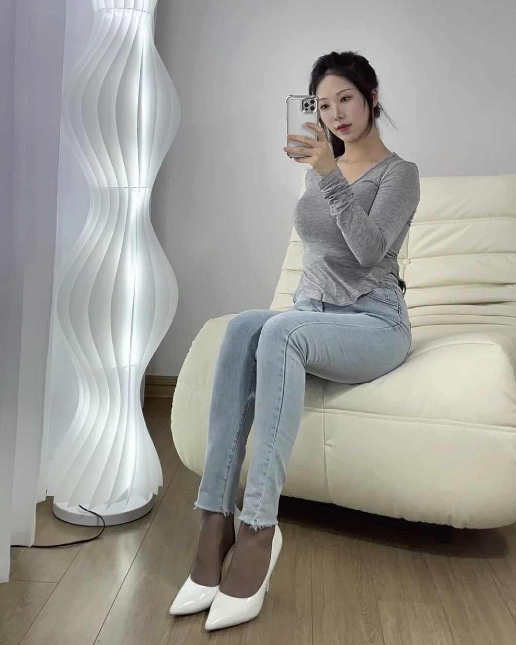 抖娘-利世 – 牛仔裤 [51P]