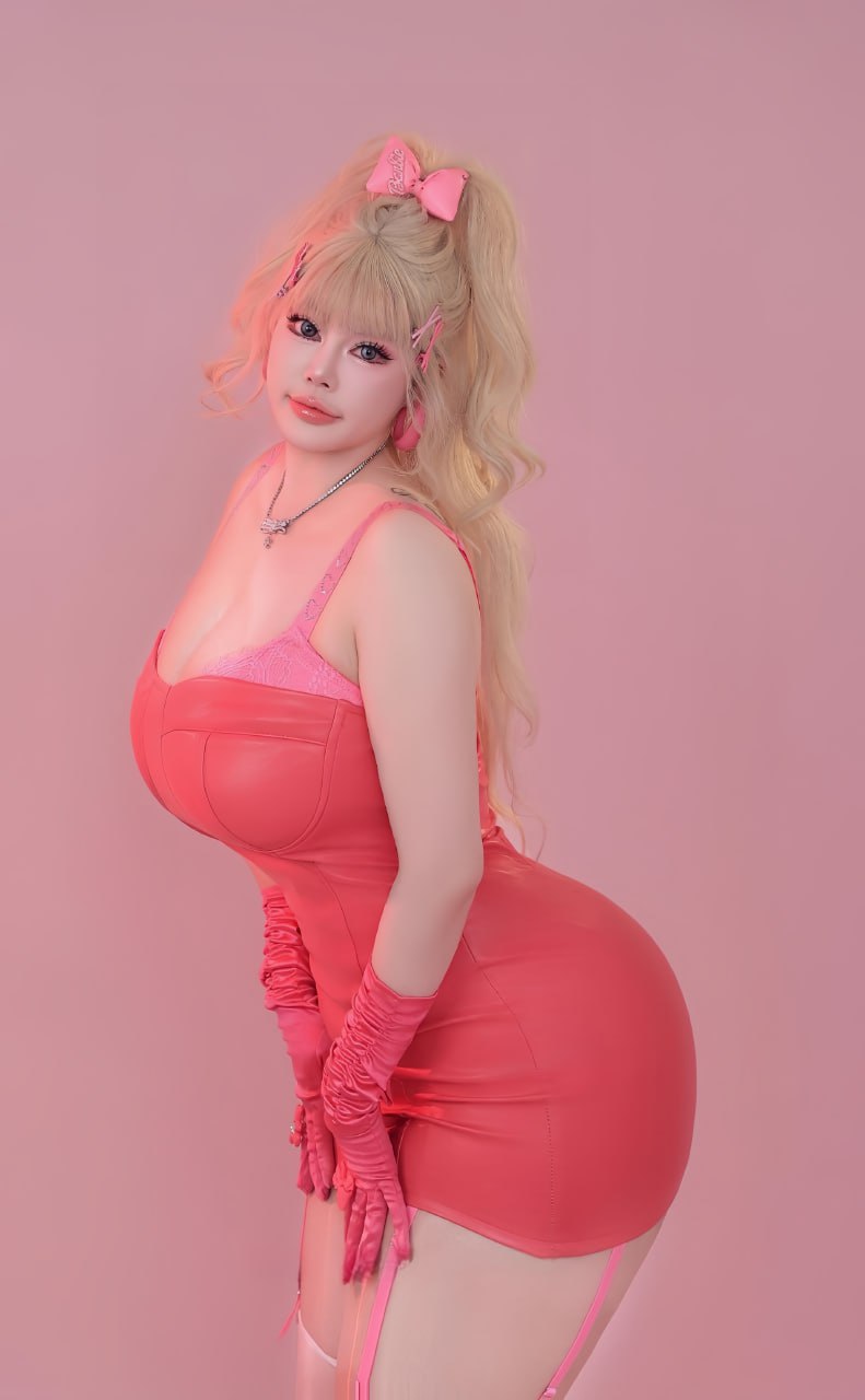 爆爆猪炸 - 粉红御姐 [23P]