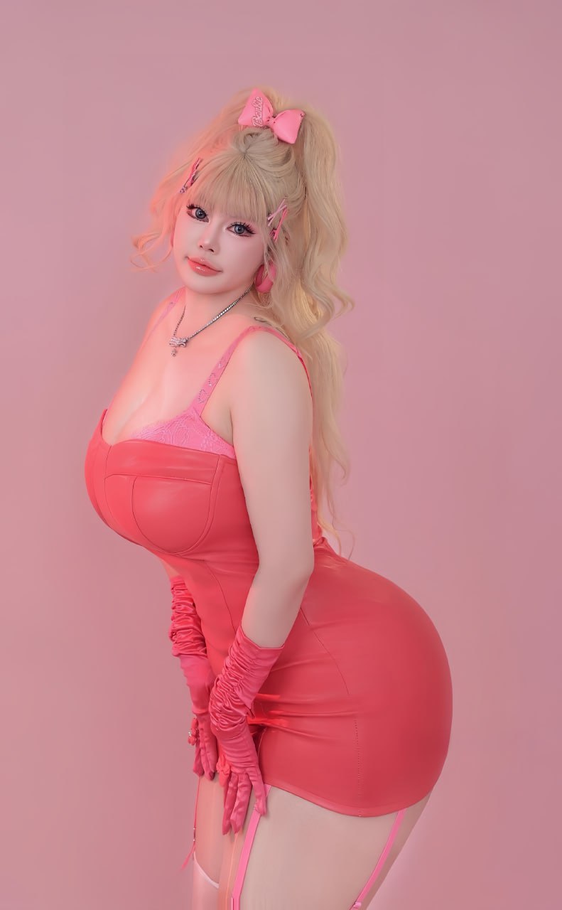 爆爆猪炸 - 粉红御姐 [23P]