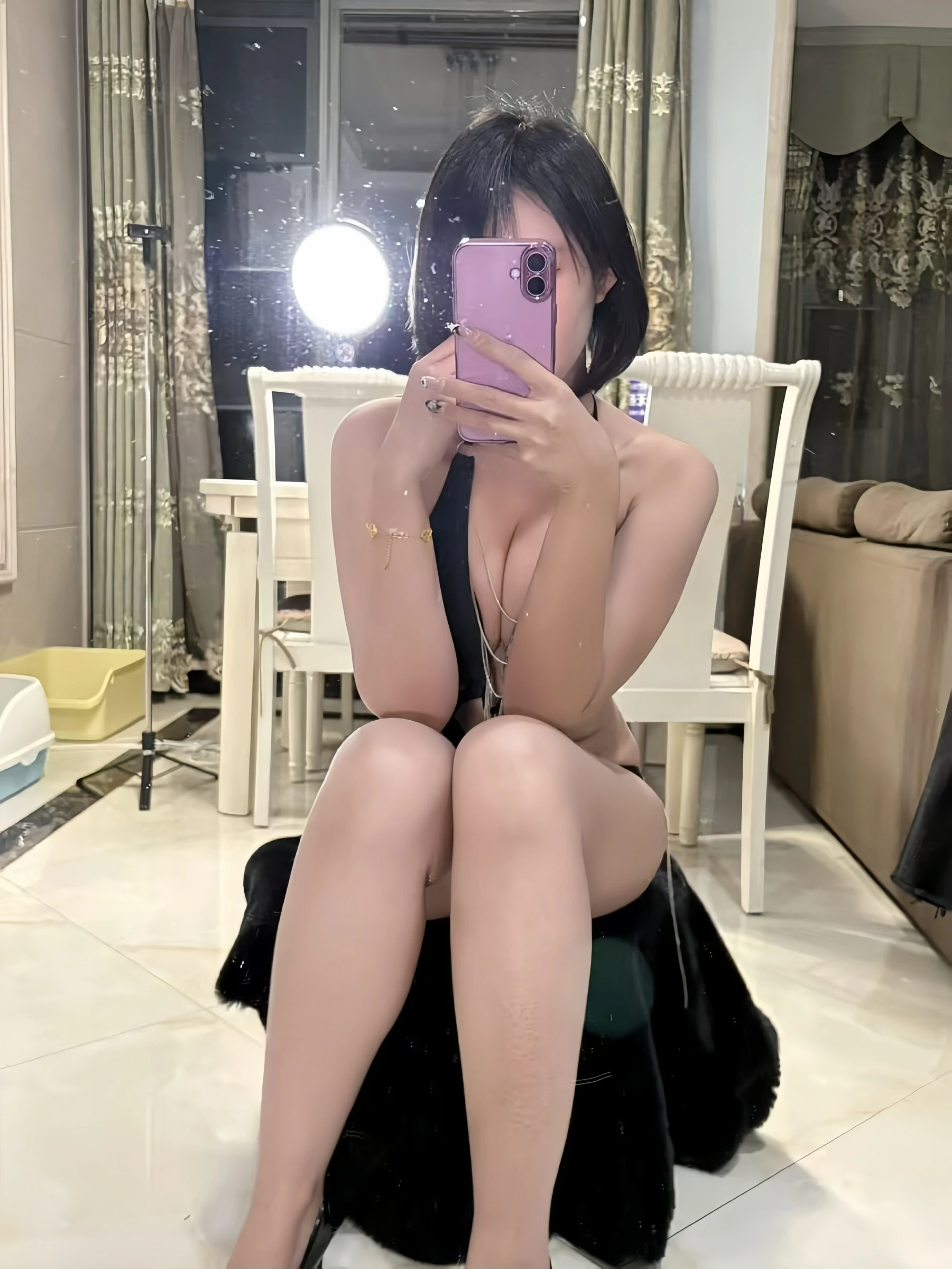 鹅鹅 &#8211; 连体比基尼泳装 [21P]