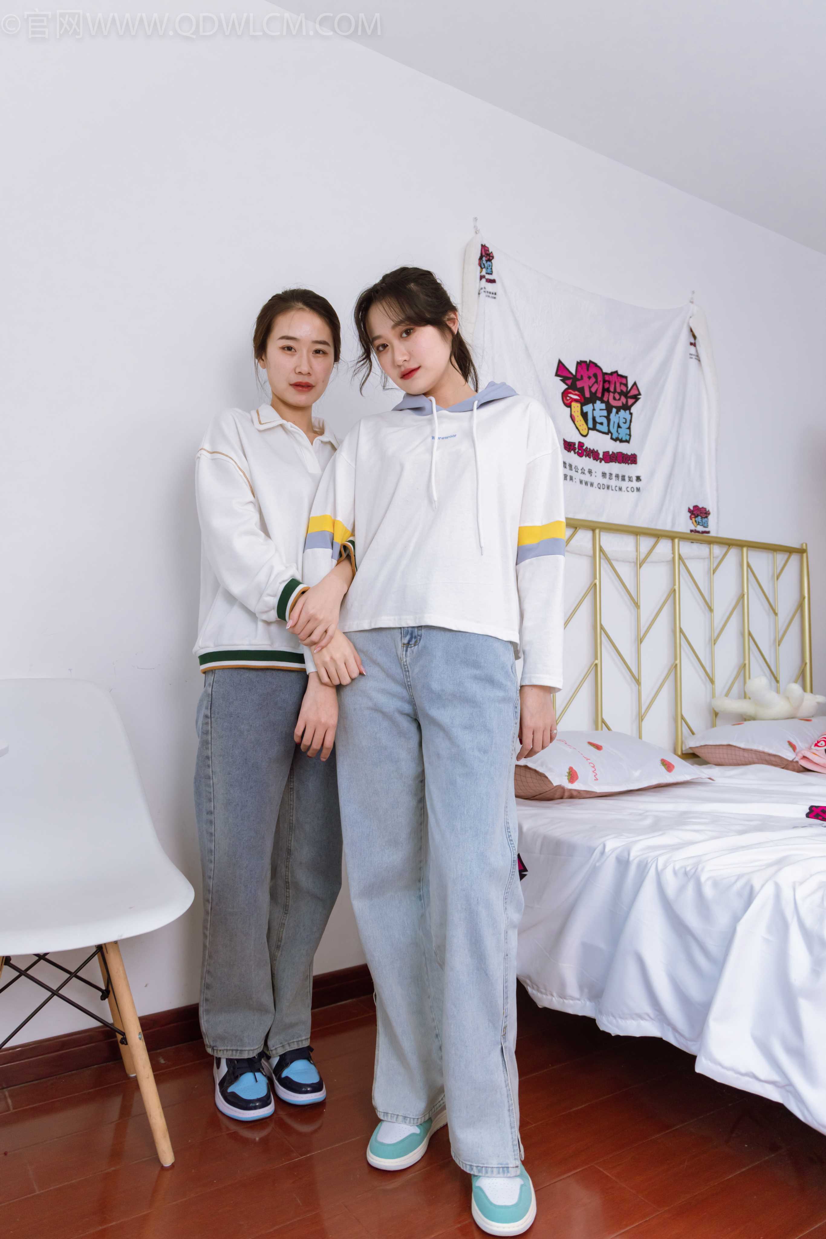 物恋传媒 NO.1142 菜菜&小敏-双生花 [157P+1V／5.45GB]