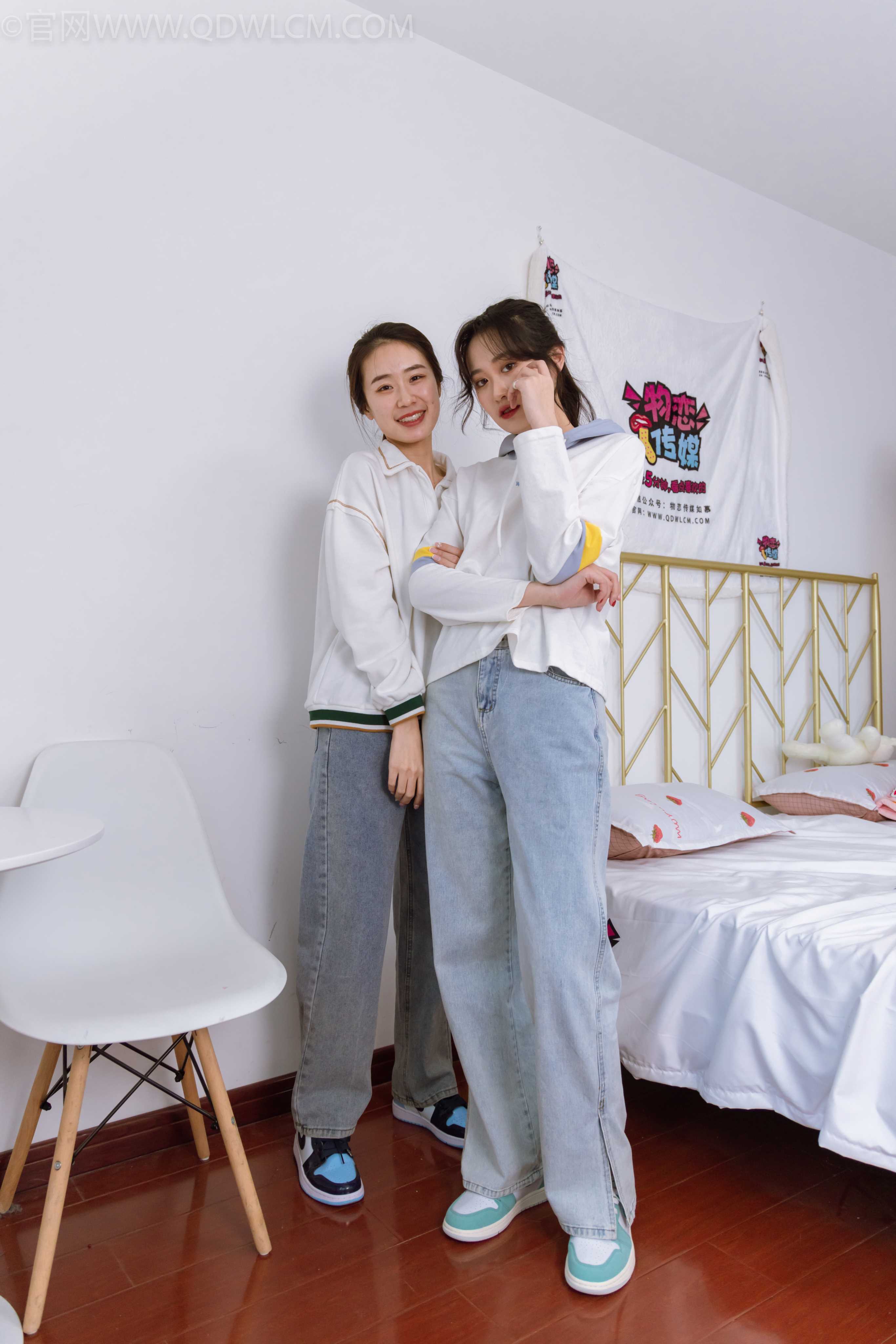 物恋传媒 NO.1142 菜菜&小敏-双生花 [157P+1V／5.45GB]