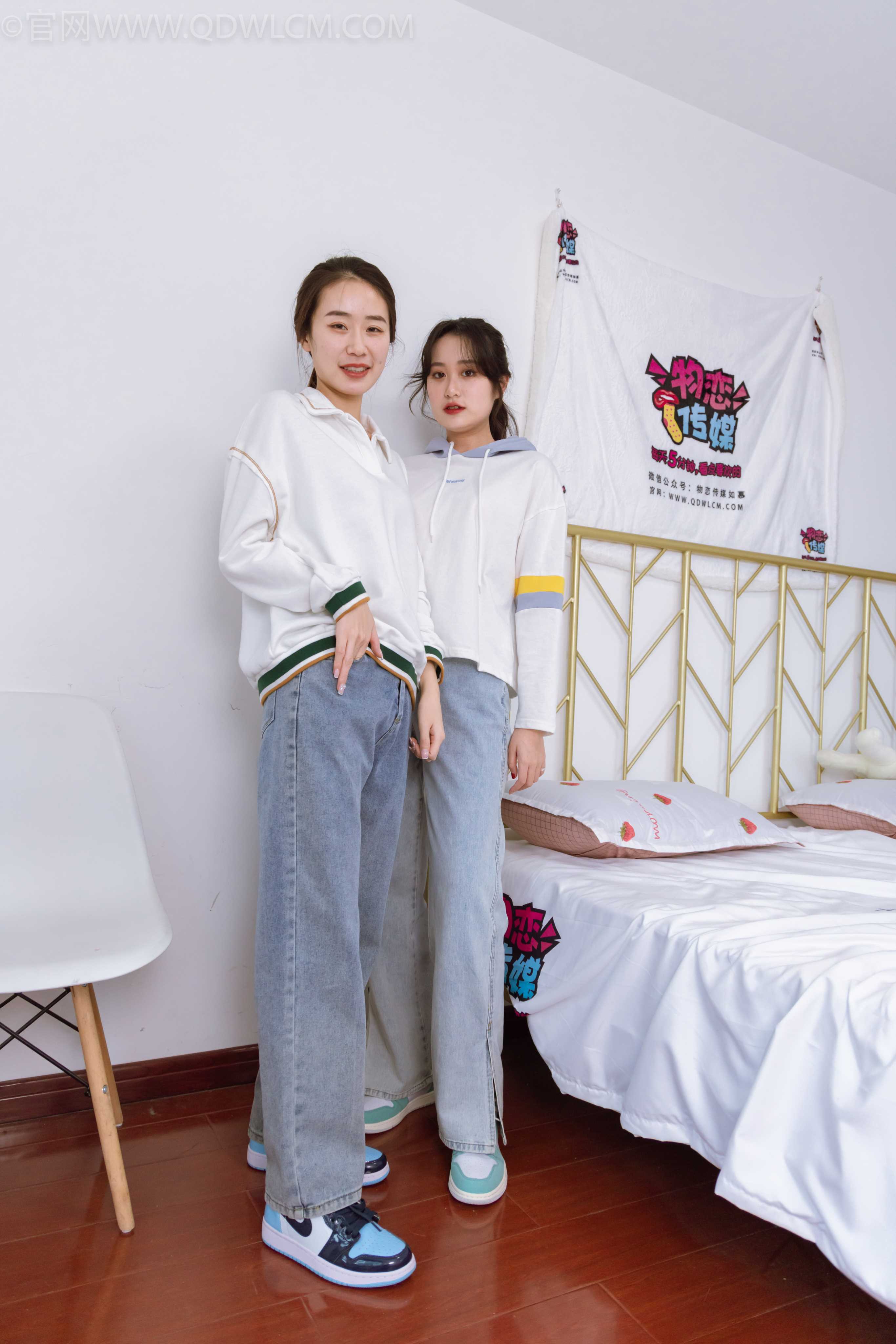 物恋传媒 NO.1142 菜菜&小敏-双生花 [157P+1V／5.45GB]