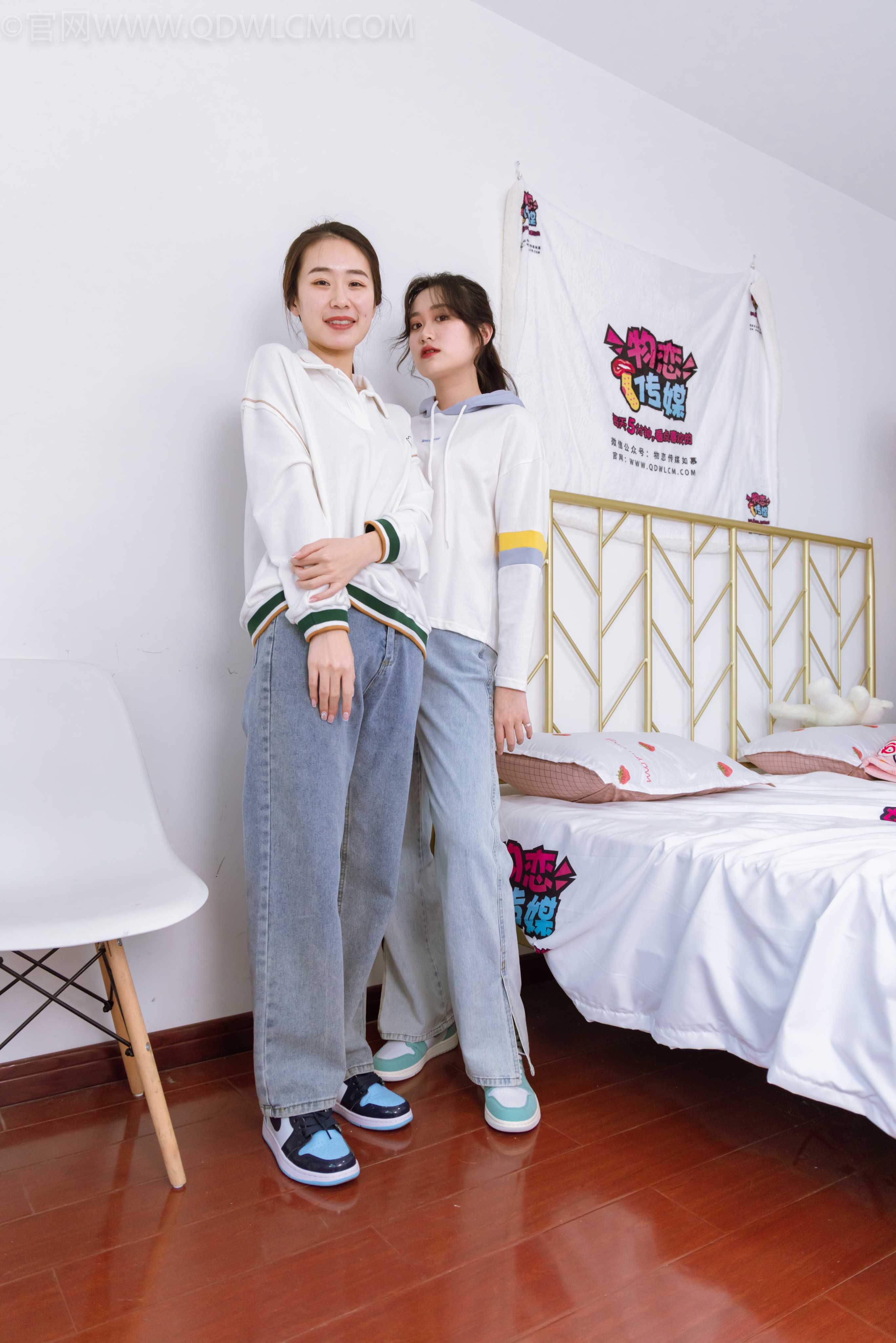 物恋传媒 NO.1142 菜菜&小敏-双生花 [157P+1V／5.45GB]