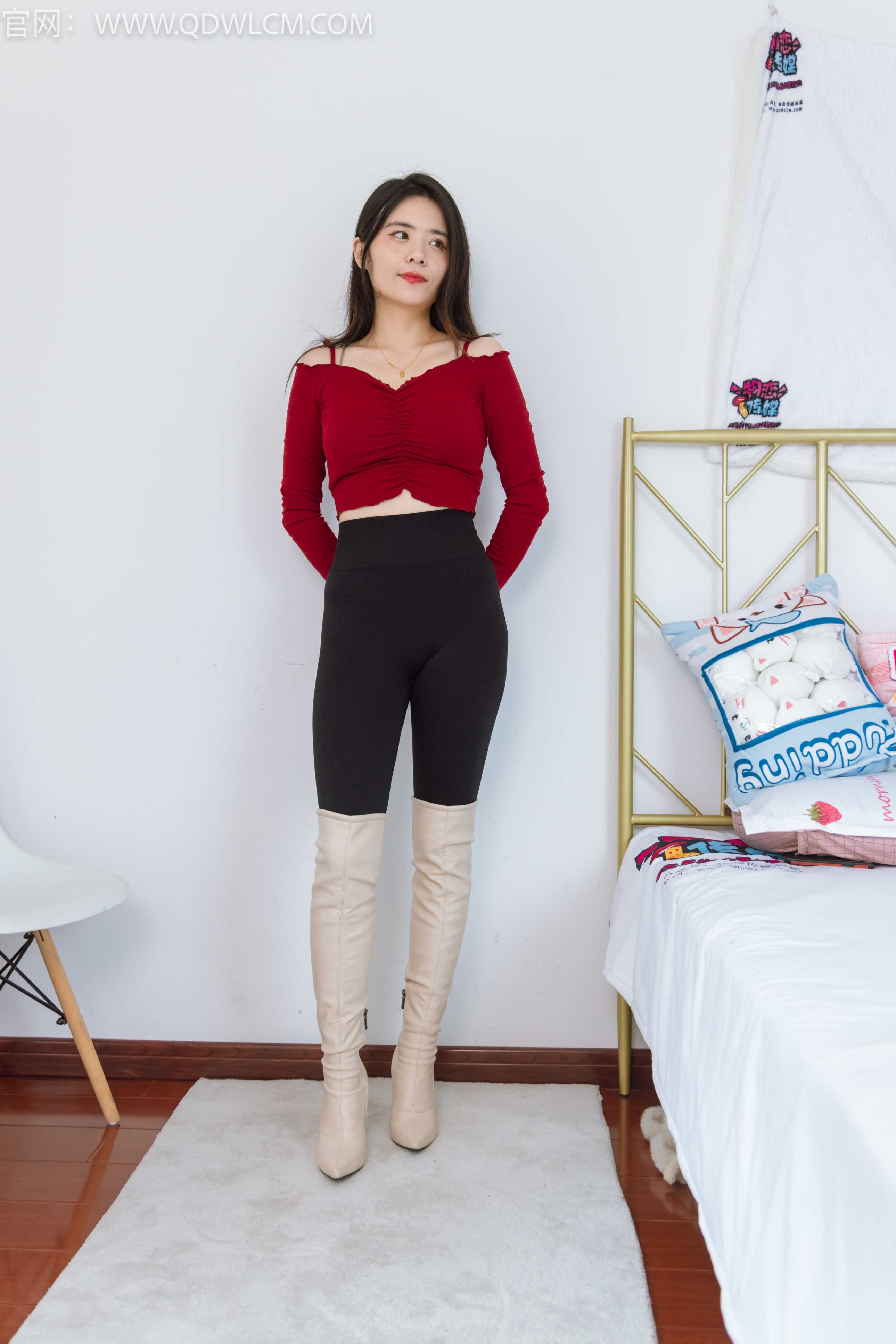 物恋传媒 NO.1265 然然-红色蔷薇  [170P+1V／4.46G] 插图3