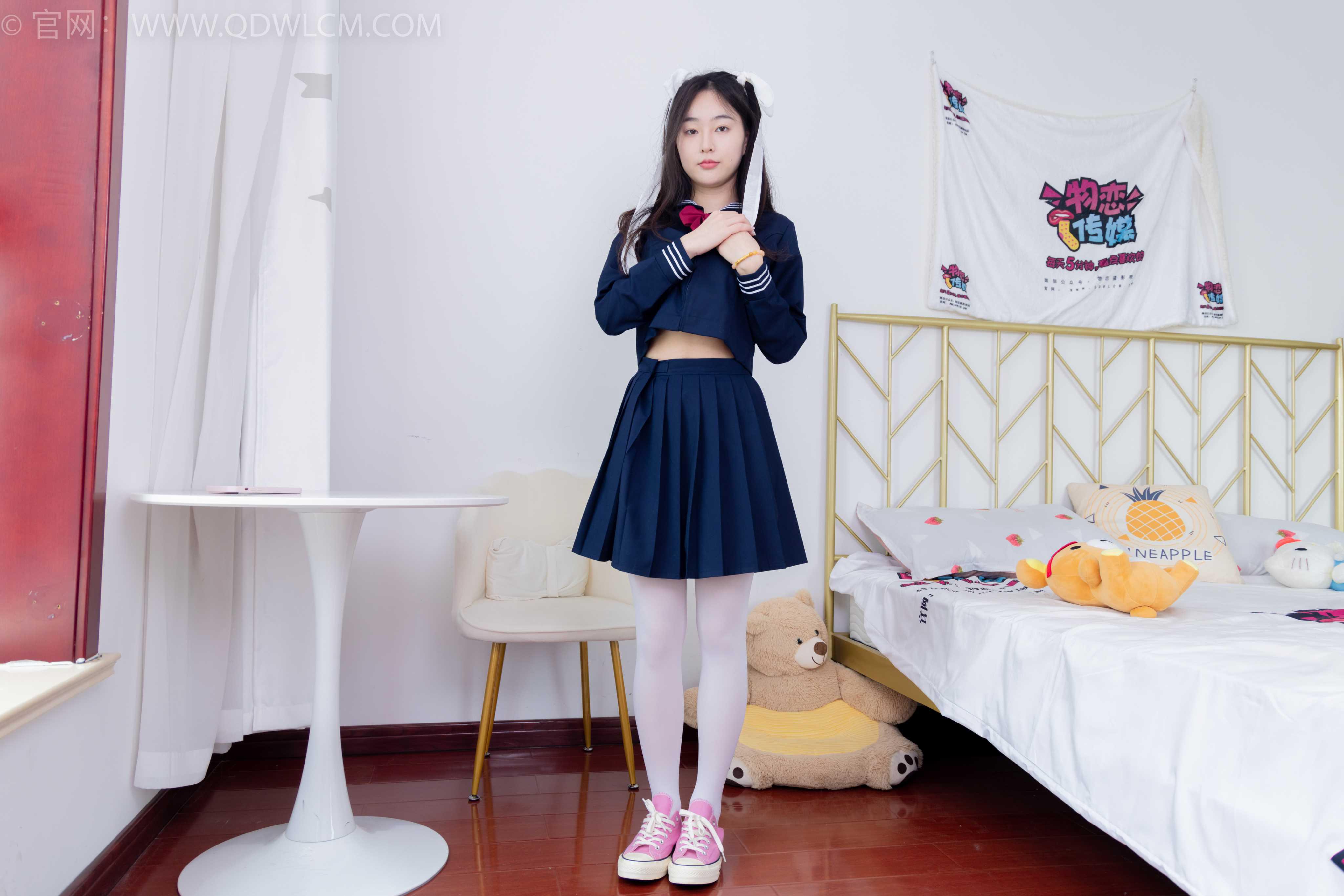 物恋传媒 NO.1544 美兔-学院少女 [150P+1V／3.71GB]