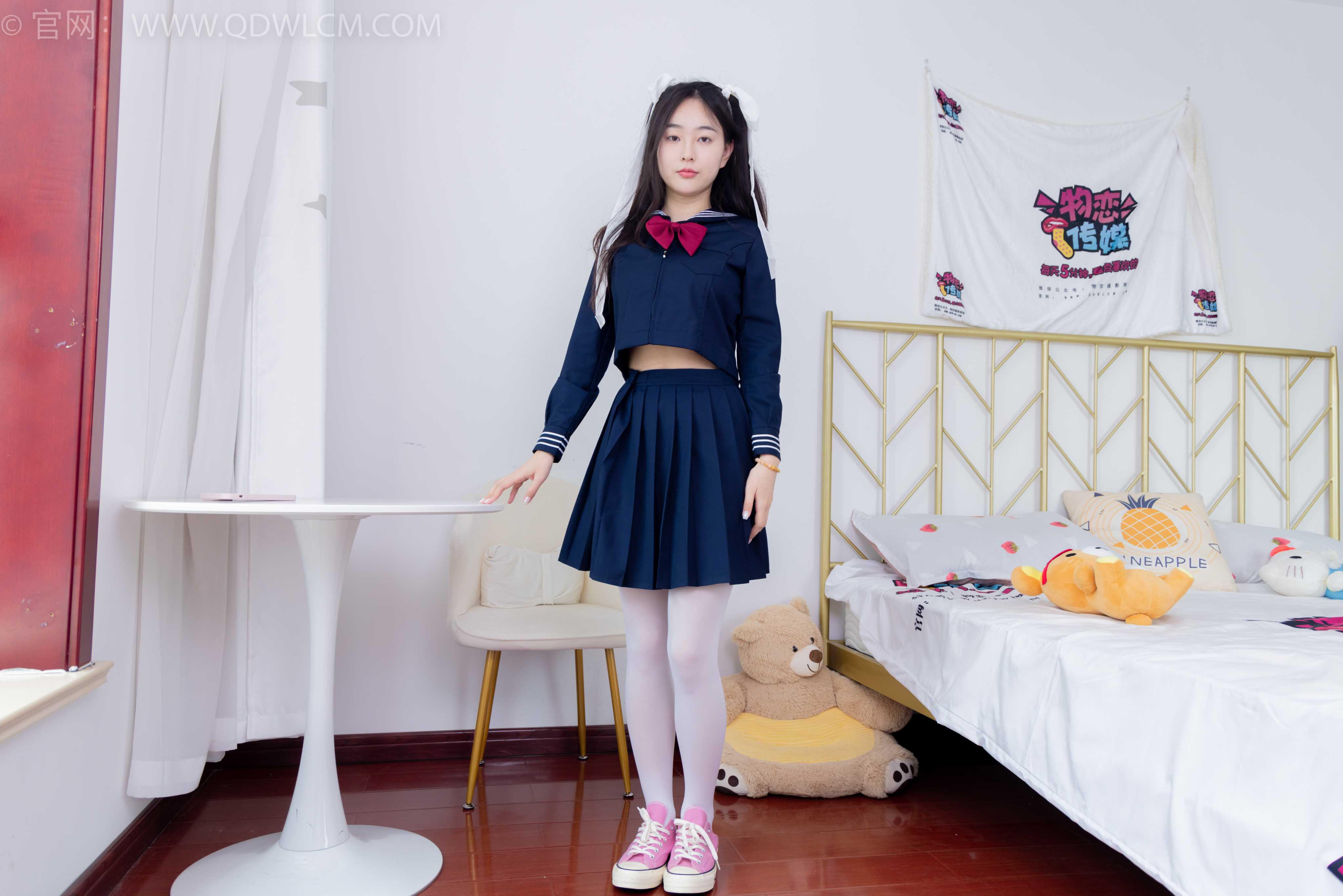 物恋传媒 NO.1544 美兔-学院少女 [150P+1V／3.71GB]