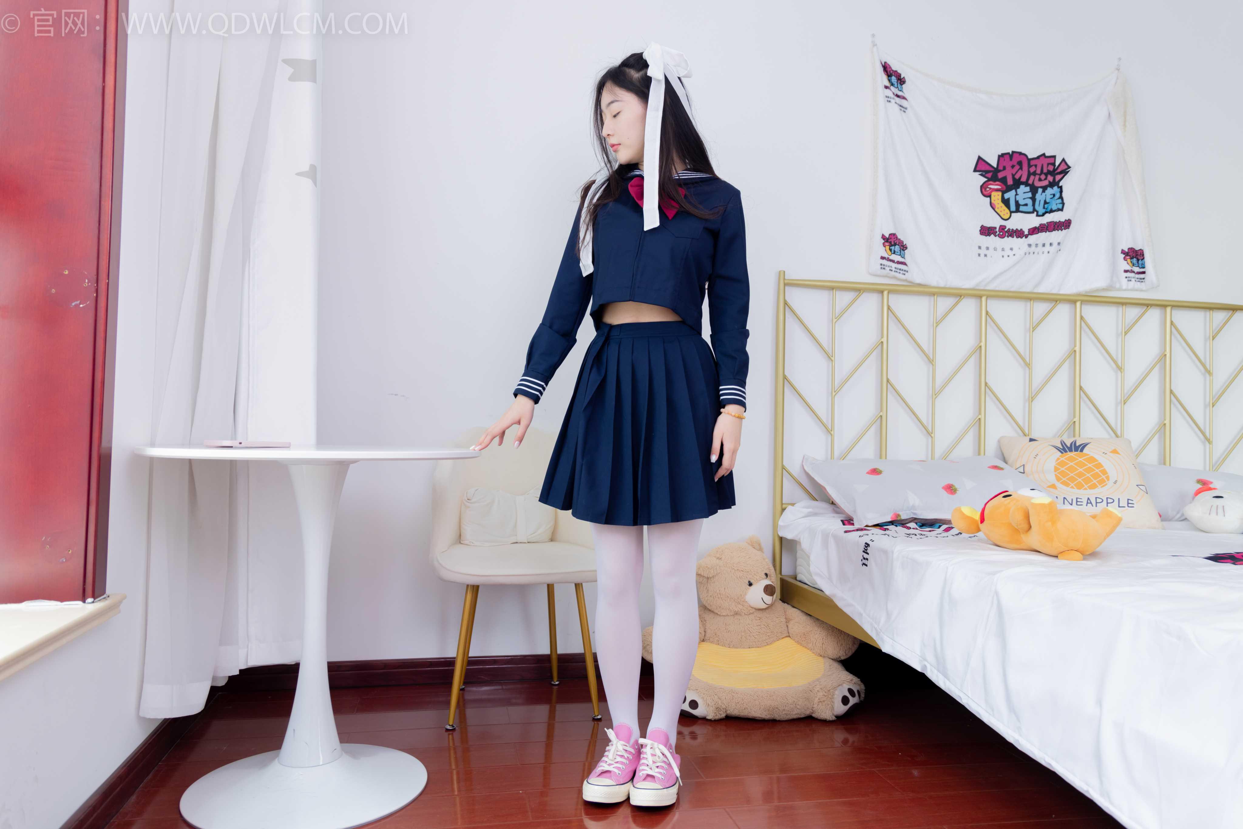 物恋传媒 NO.1544 美兔-学院少女 [150P+1V／3.71GB]