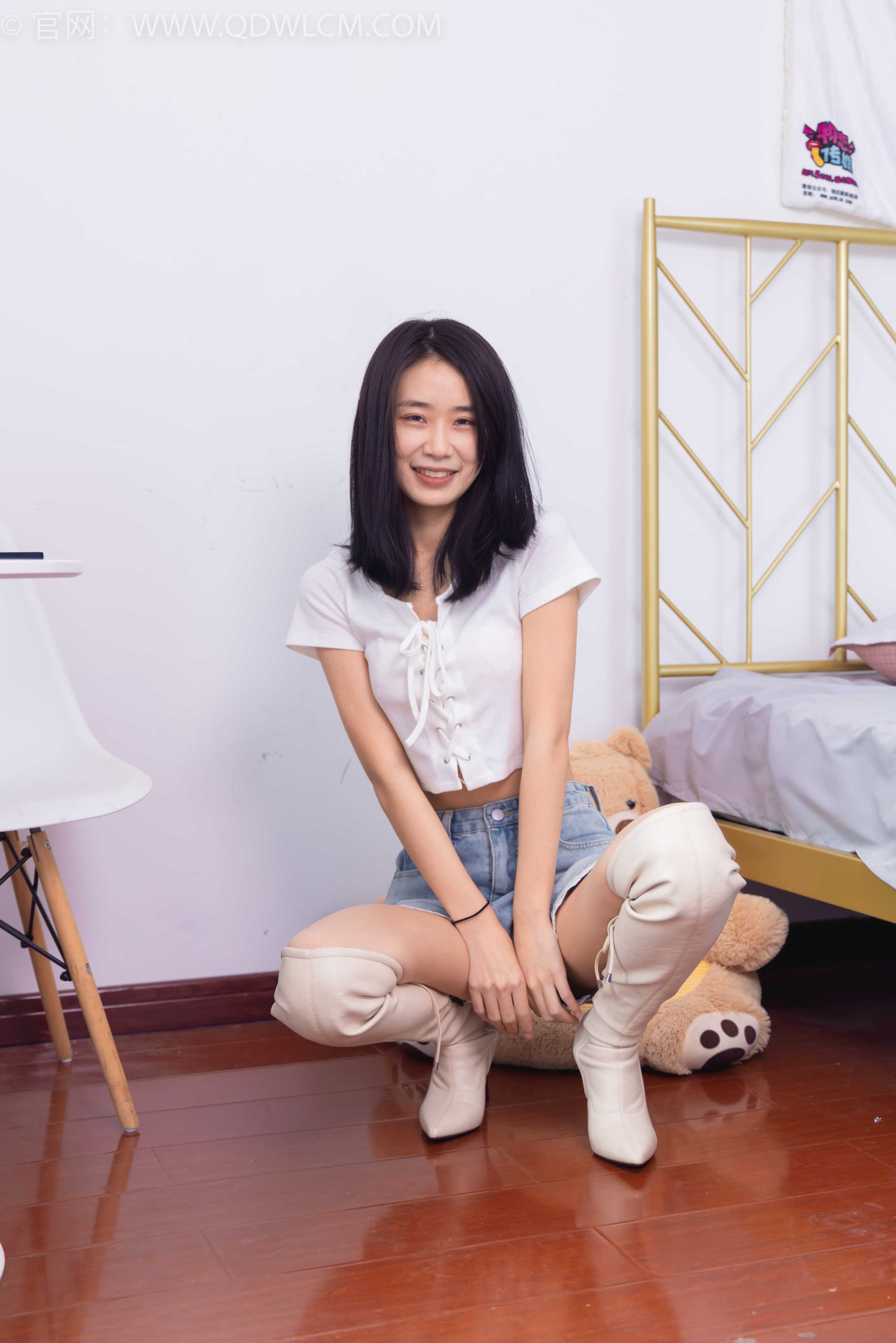 物恋传媒 NO.1552 菜菜-白色的花 [177P+1V／3.92GB]