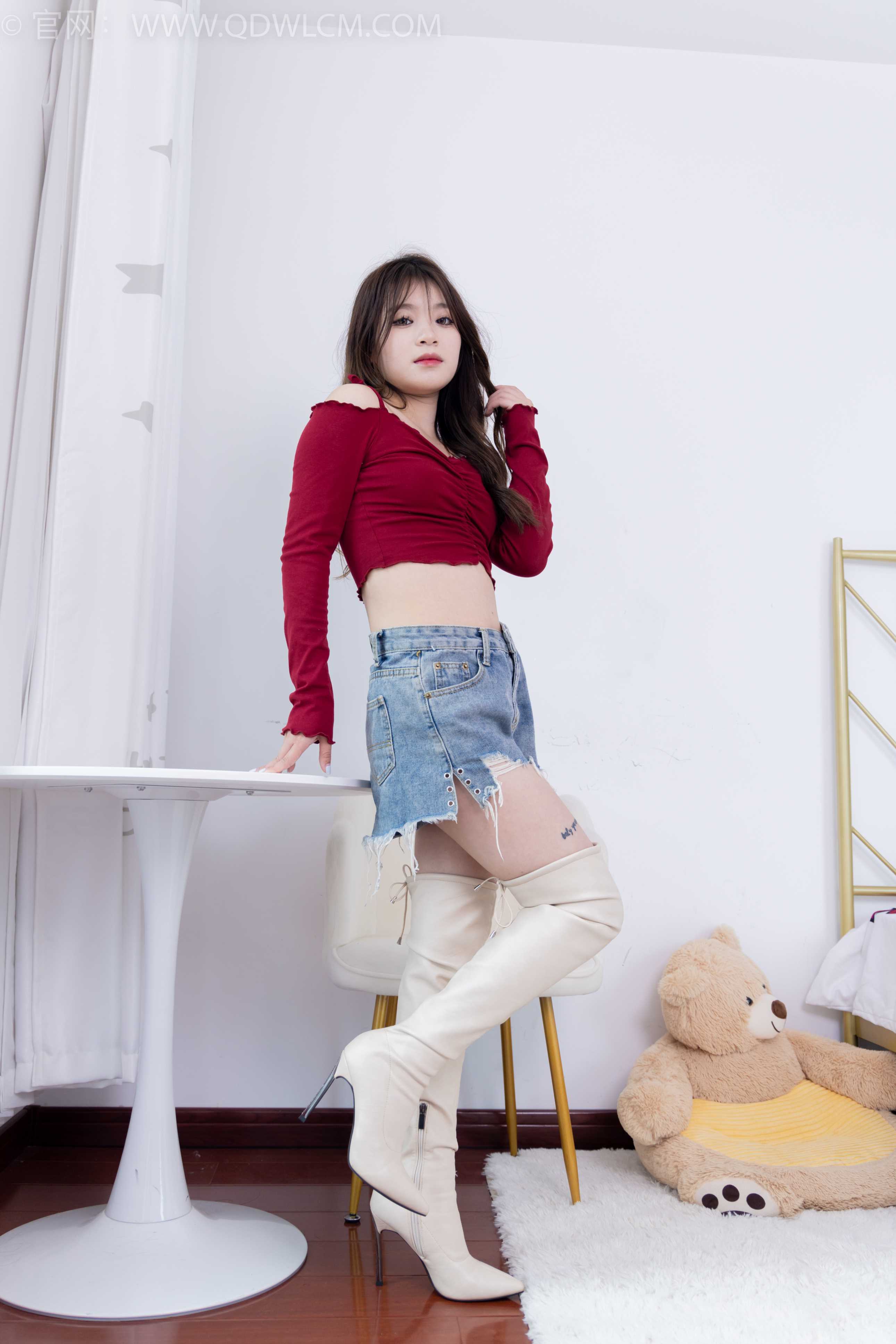 物恋传媒 NO.1591 闪闪-娇艳玫瑰 [174P-1V-4.14G]