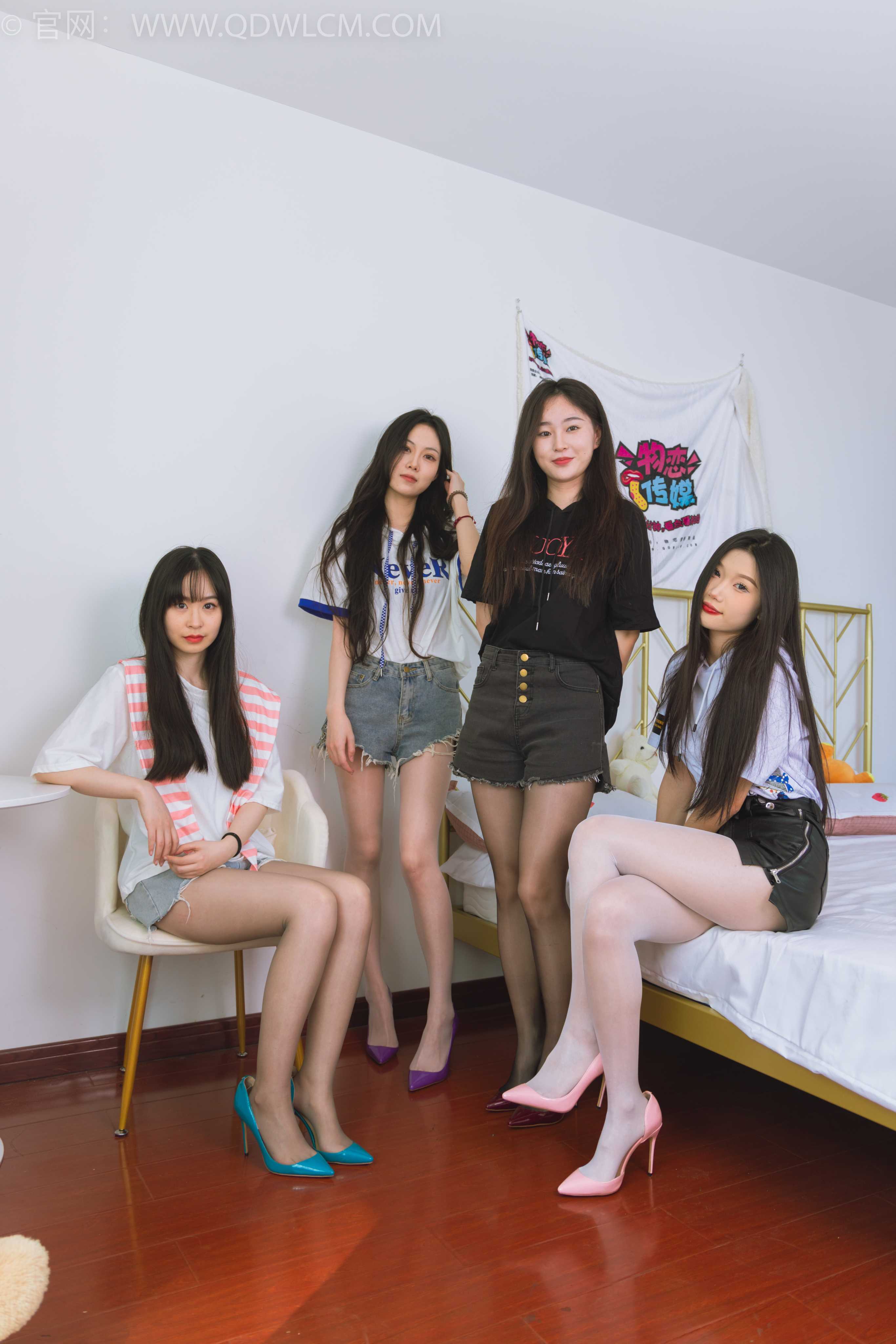 物恋传媒 NO.1607 小竹&美兔&康康&兮兮-美女聚会 [150P-1V-5.06G]