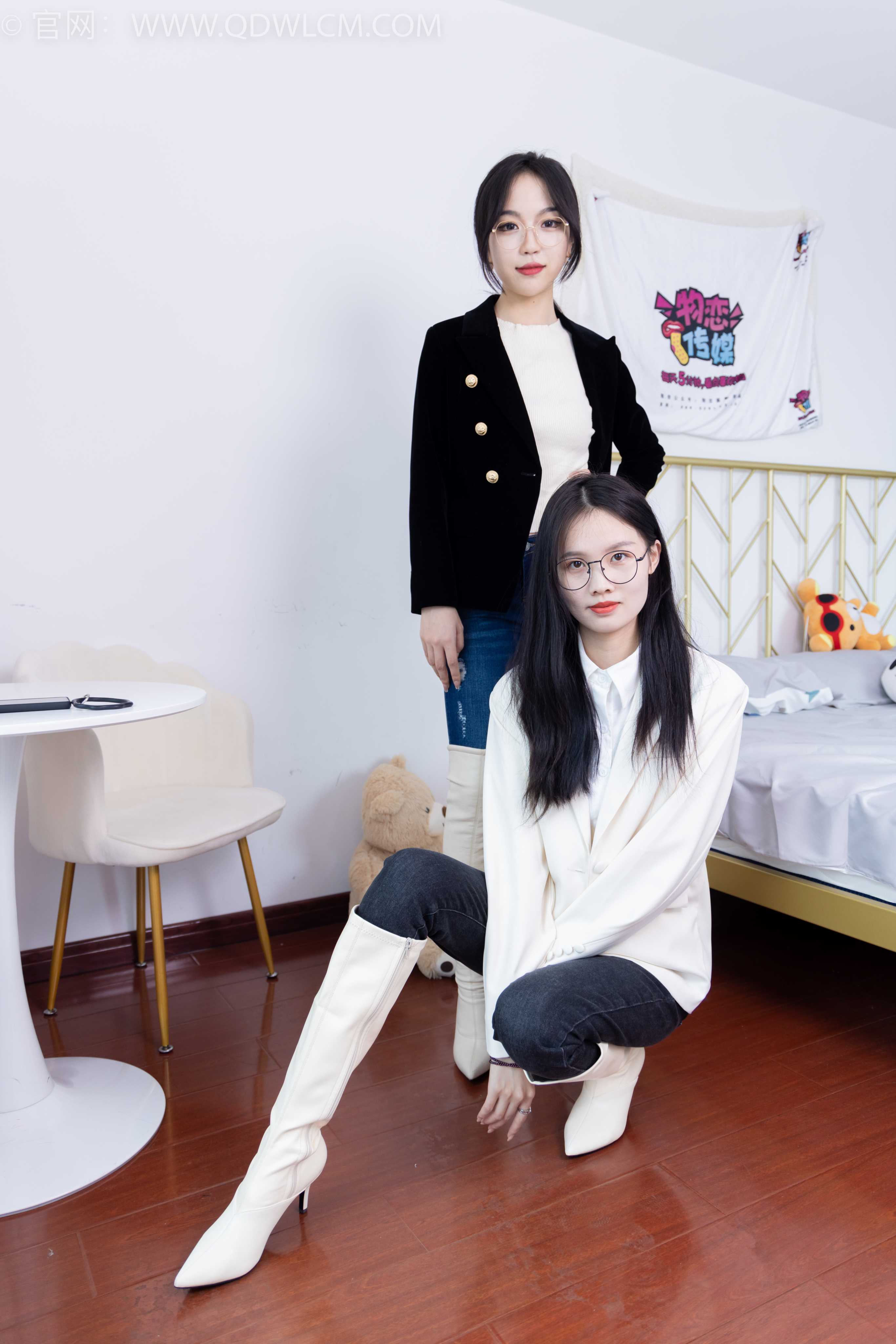 物恋传媒 NO.1687 纱纱&amp;颜颜-玻璃上的雨滴 [150P-1V-5.51G]