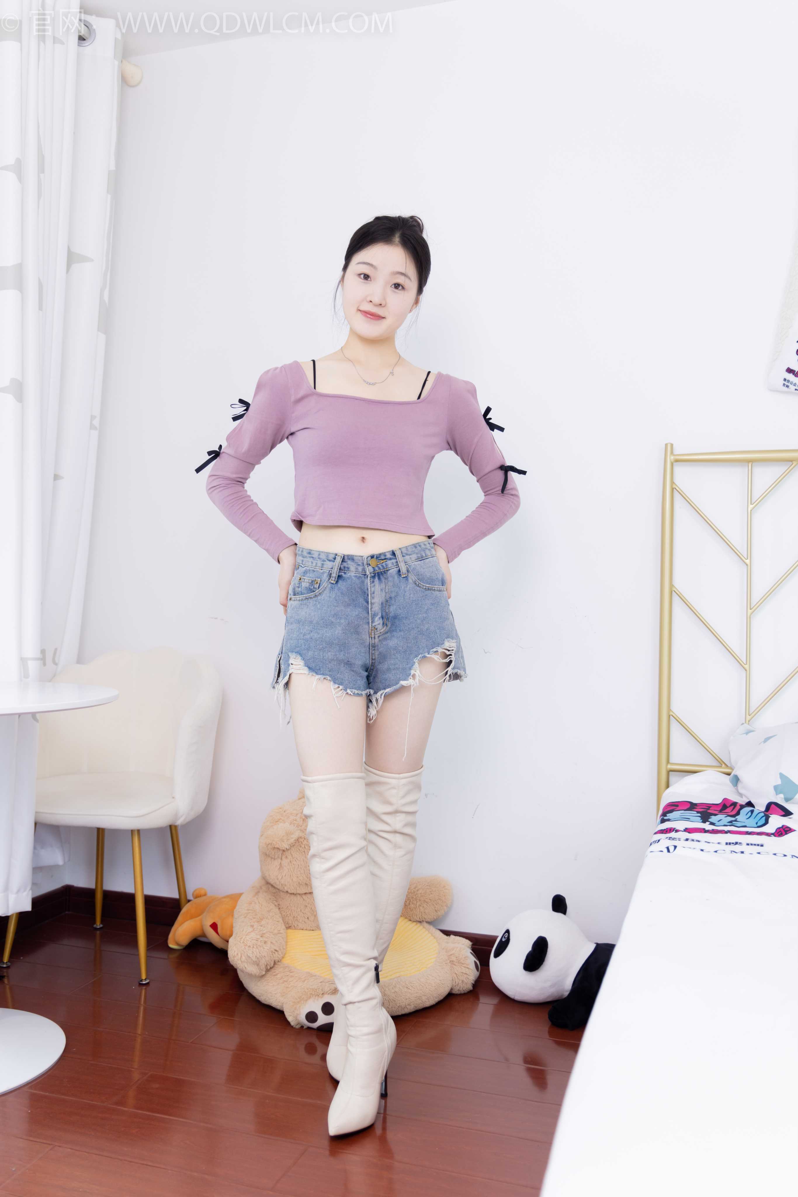 物恋传媒 NO.1871 青柠-紫色的兔子 [170P-1V-3.95G]