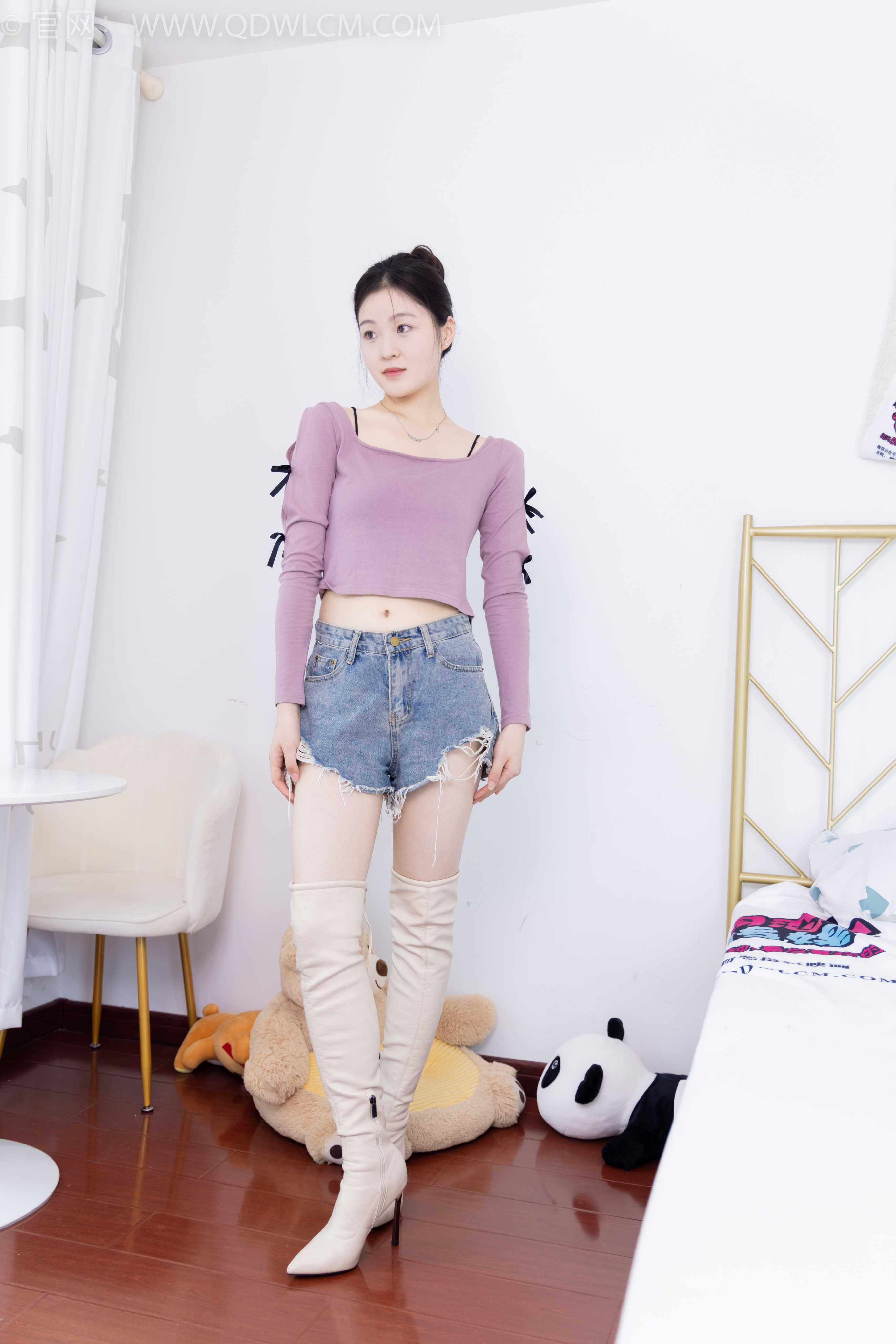 物恋传媒 NO.1871 青柠-紫色的兔子 [170P-1V-3.95G] 插图3