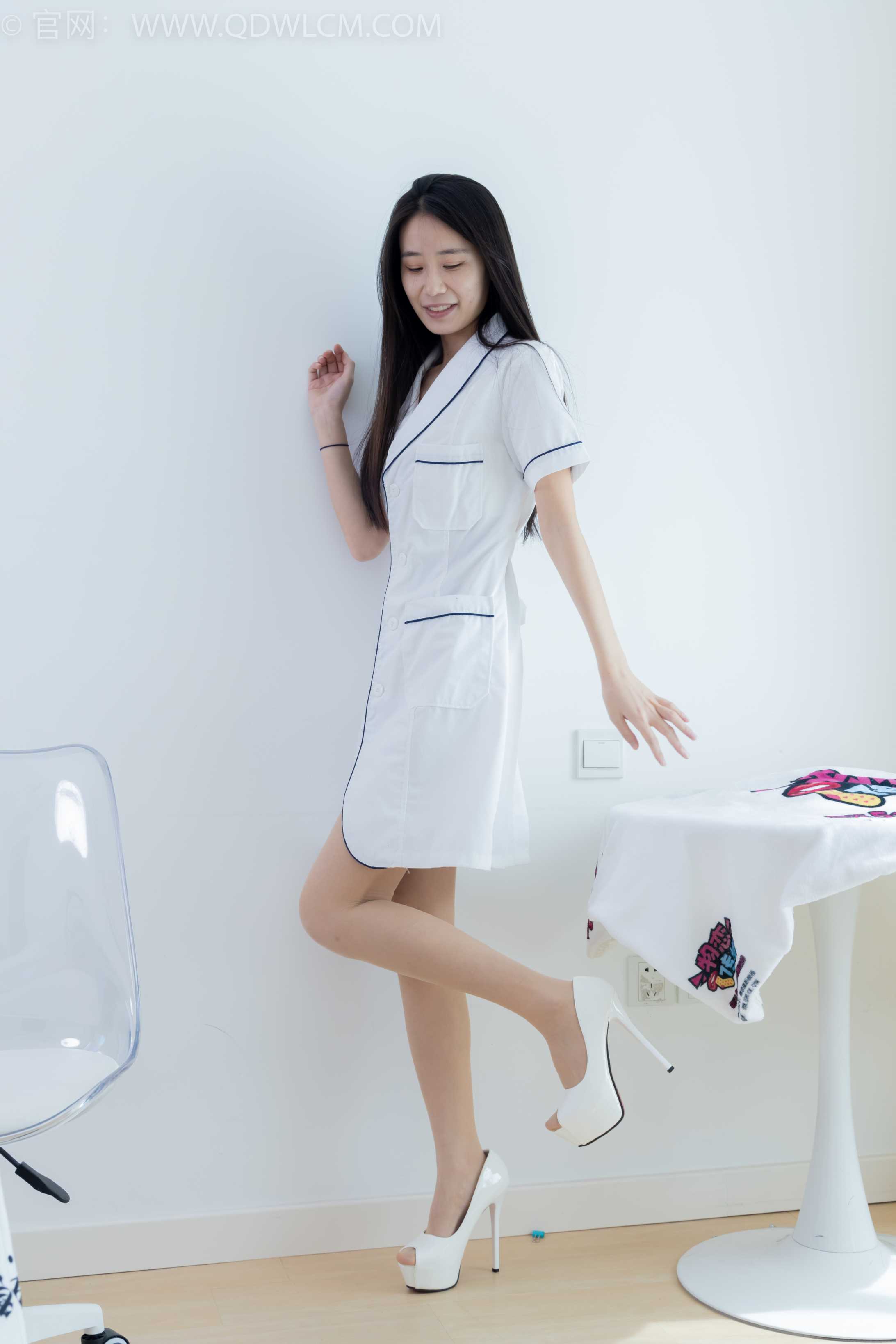 物恋传媒 NO.2234 菜菜-高跟鞋、（脚尖微加固款）、护士服[160P-1V-3.66G] 插图3