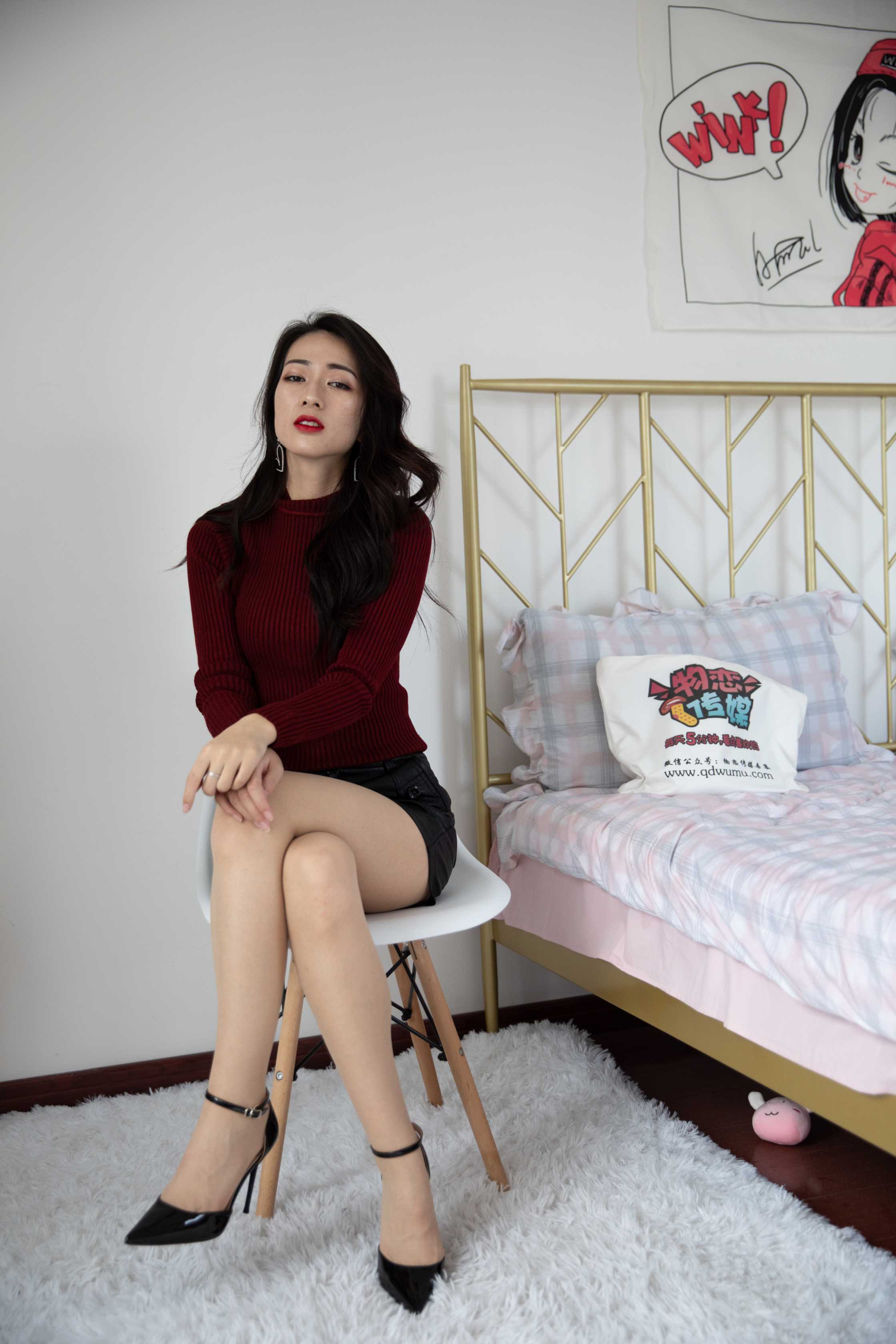 物恋传媒 NO.549 小茶-温暖的橘 [153P+1V3.96G]