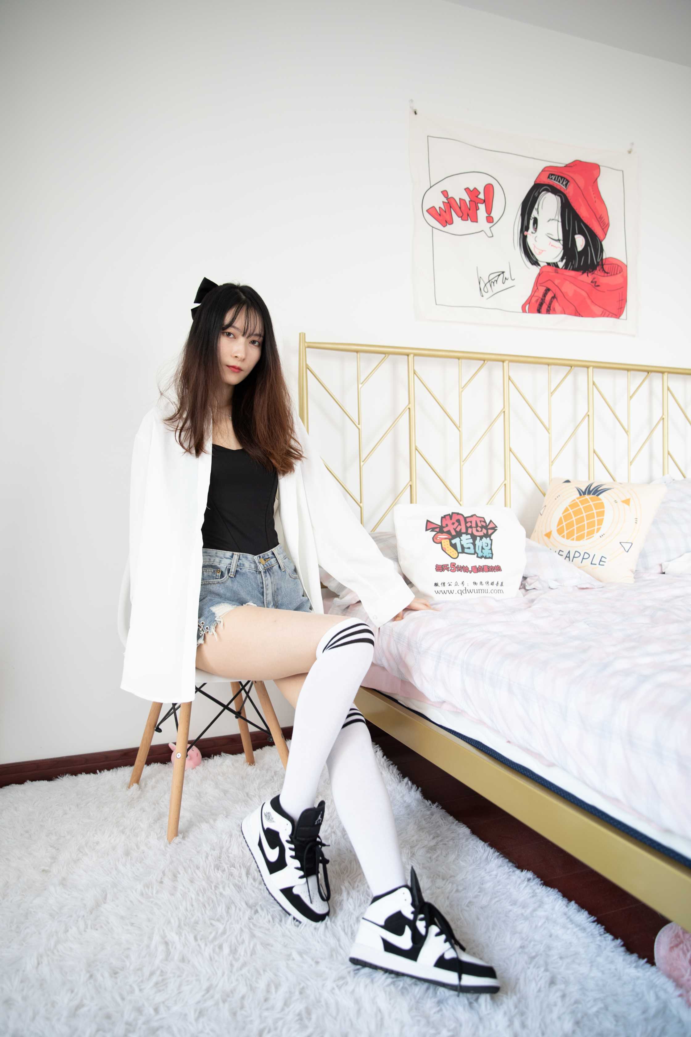 物恋传媒 NO.679 猫耳-白云朵朵 [186P+1V／4.29G]