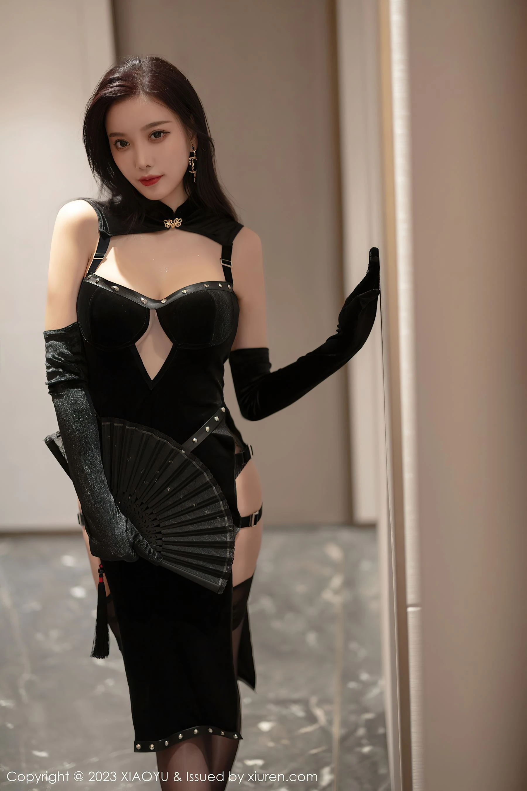 语画界 VOL.1002 杨晨晨Yome 黑丝美臀