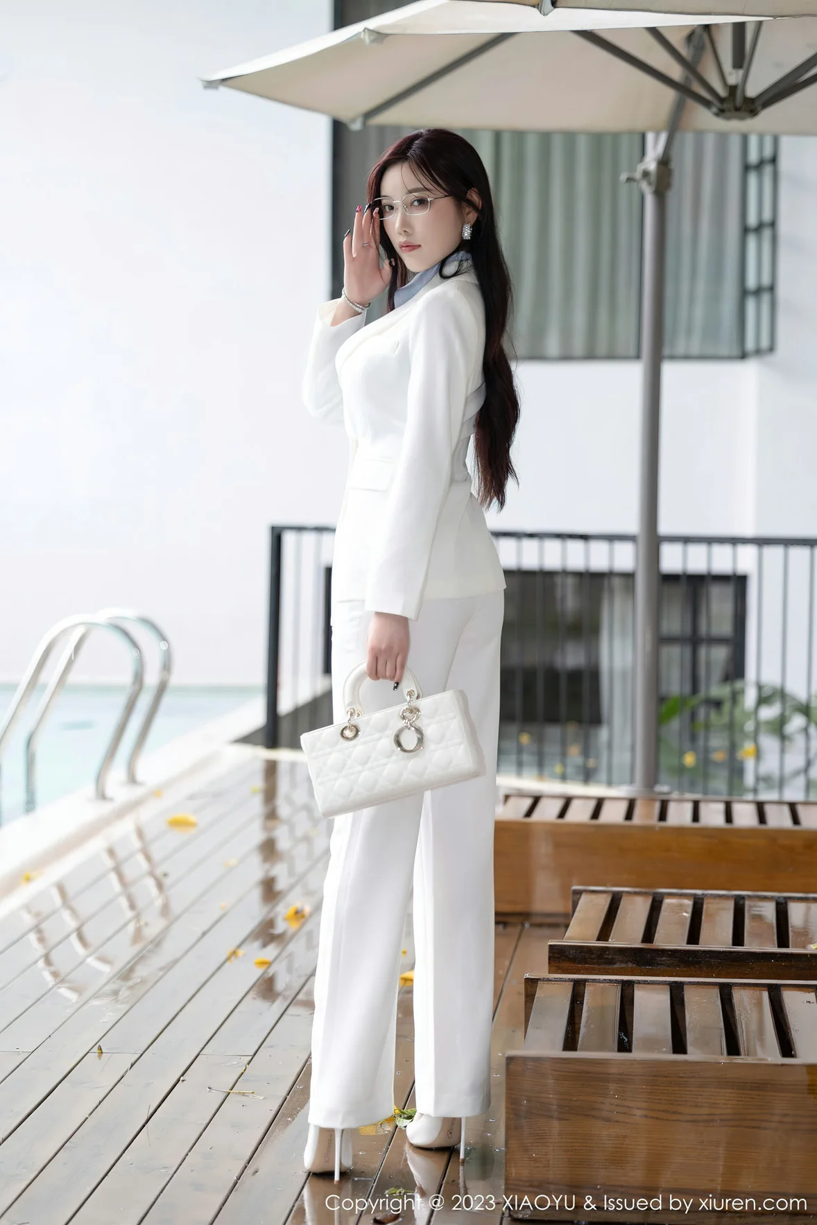 XIAOYU 语画 Vol.1065 杨晨晨Yome 白色简约OL贵州旅拍 [86P]