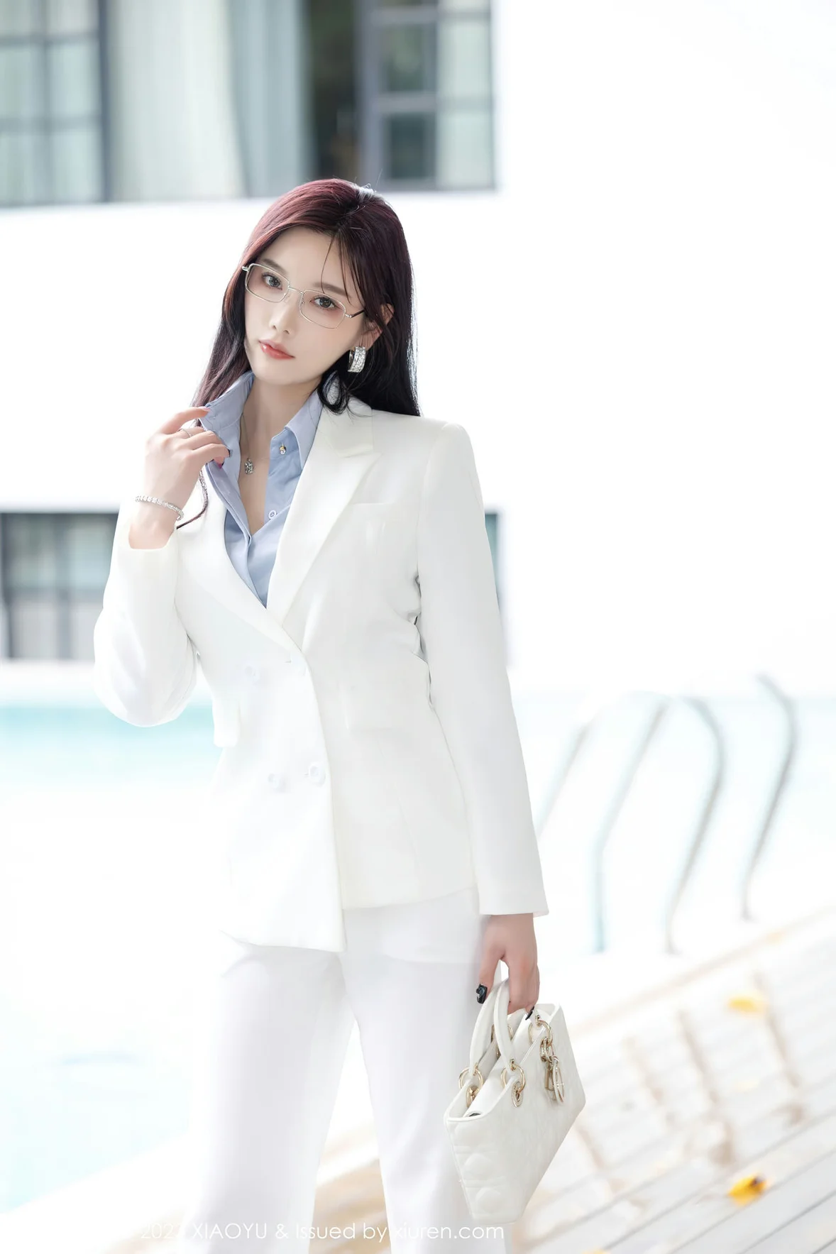 XIAOYU 语画 Vol.1065 杨晨晨Yome 白色简约OL贵州旅拍 [86P]