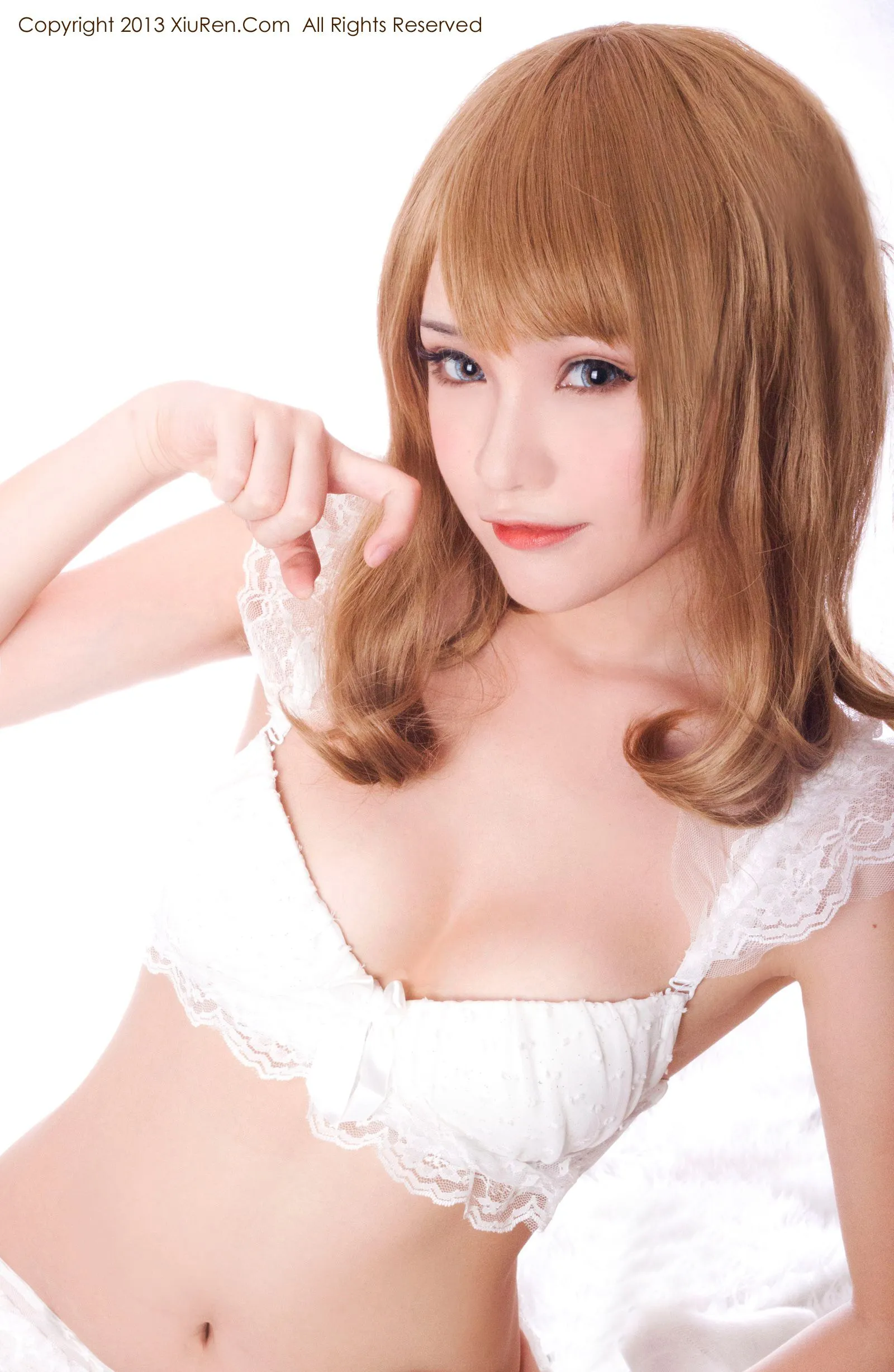 萌主@千夜未来《小蕾丝私房系列》 秀人网 No.012