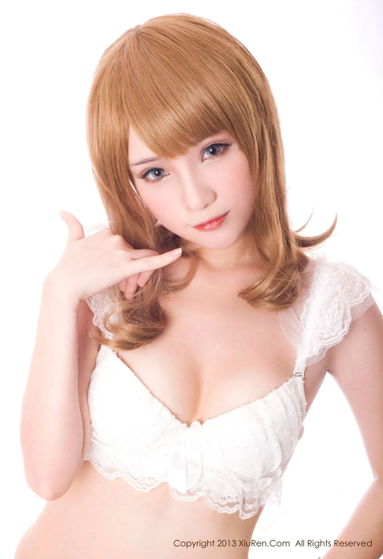 萌主@千夜未来《小蕾丝私房系列》 秀人网 No.012