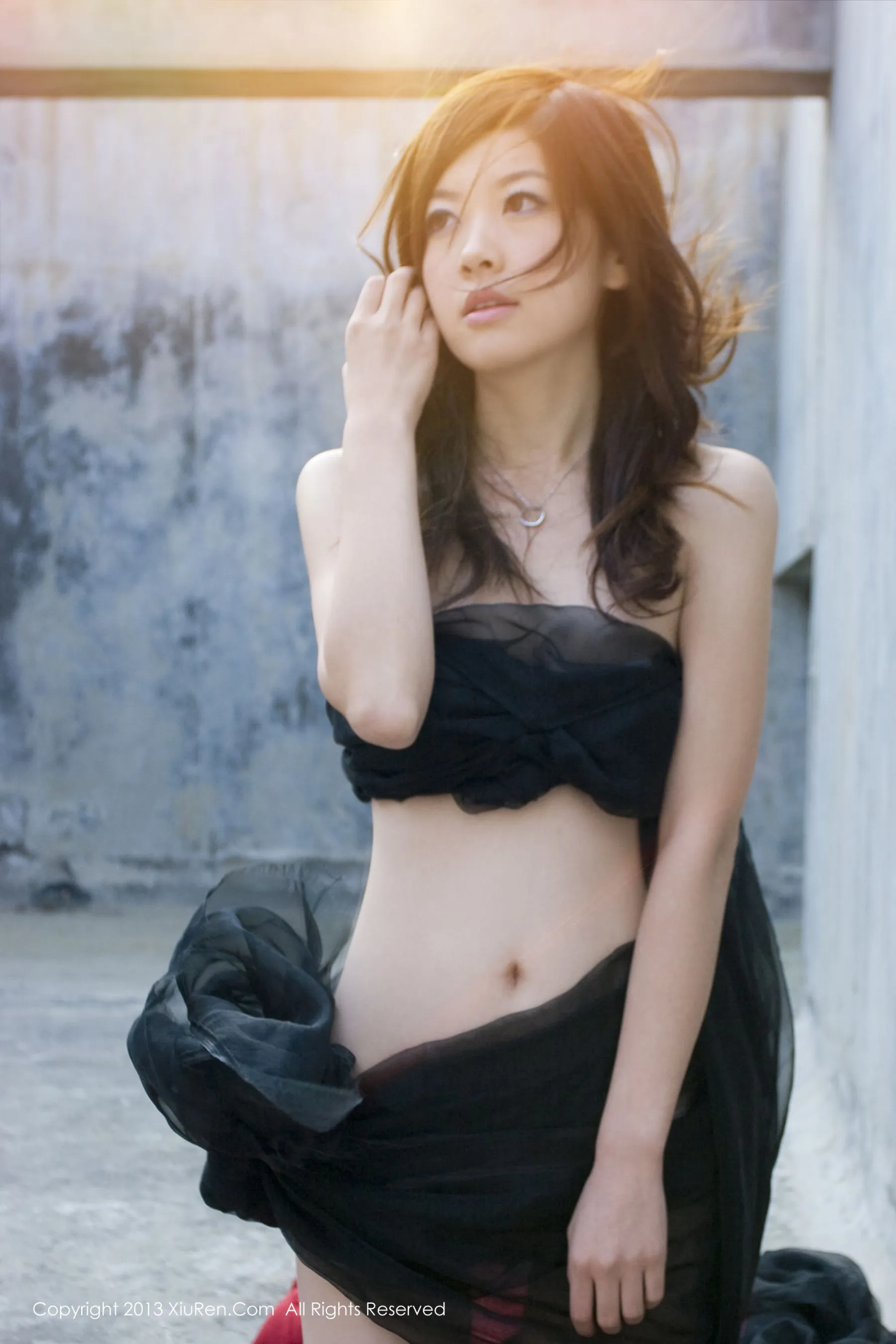 模特加菲《高挑的梦中情人》 秀人网 No.016