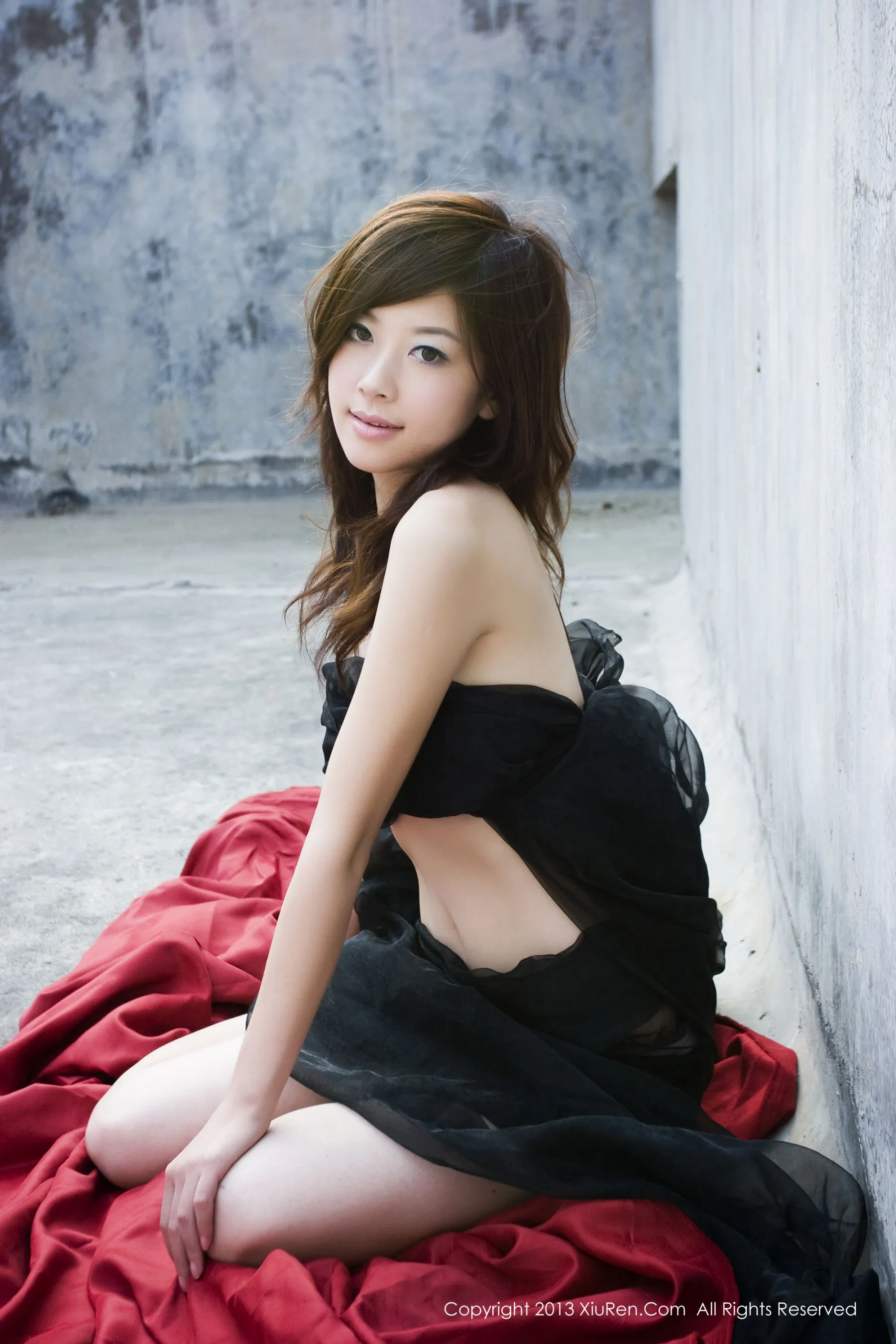 模特加菲《高挑的梦中情人》 秀人网 No.016